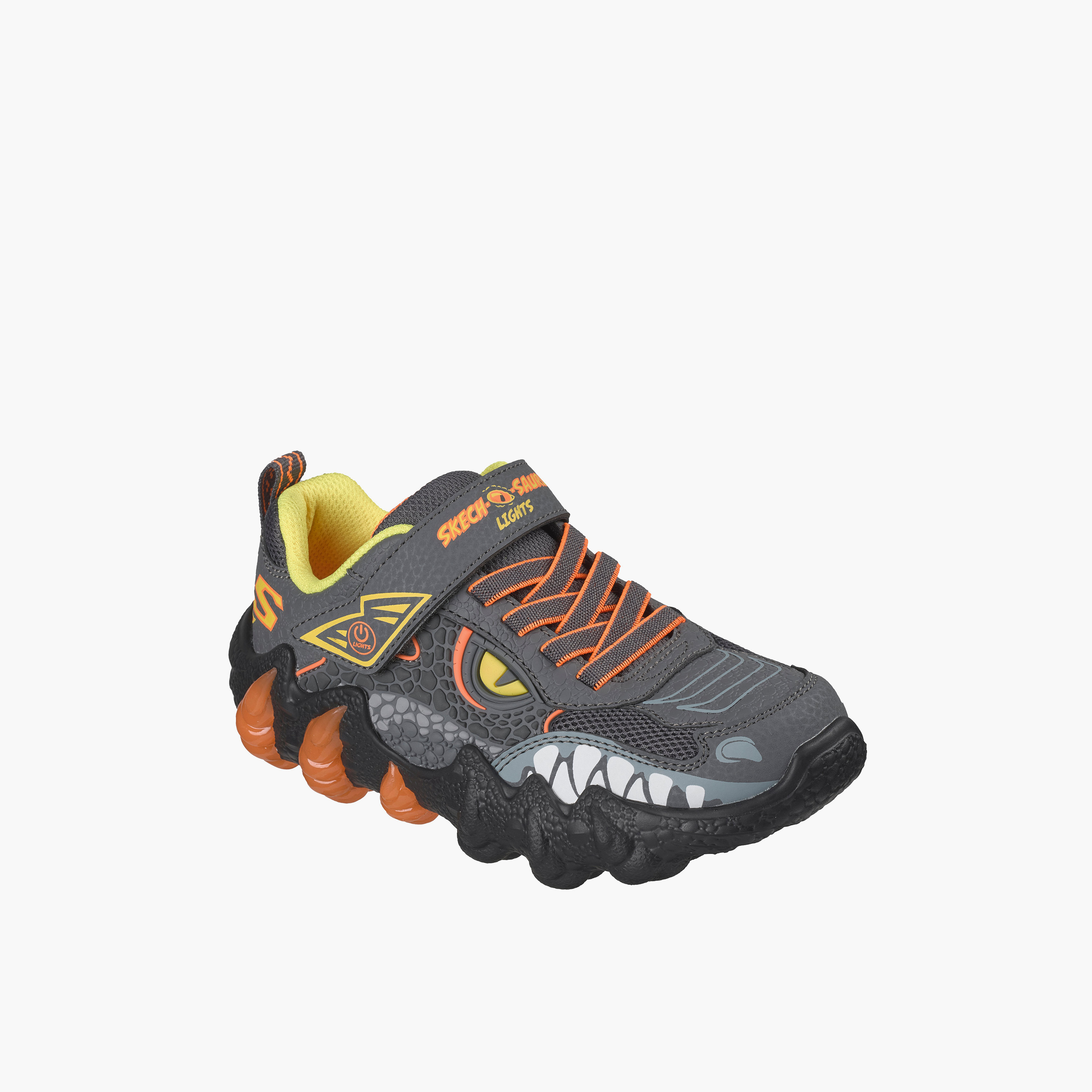 Skechers Boys SKECH-O-SAURUS LIGHTS 2.0 Hook & Loop Sneakers-boys-shoes-sneakers-image-1