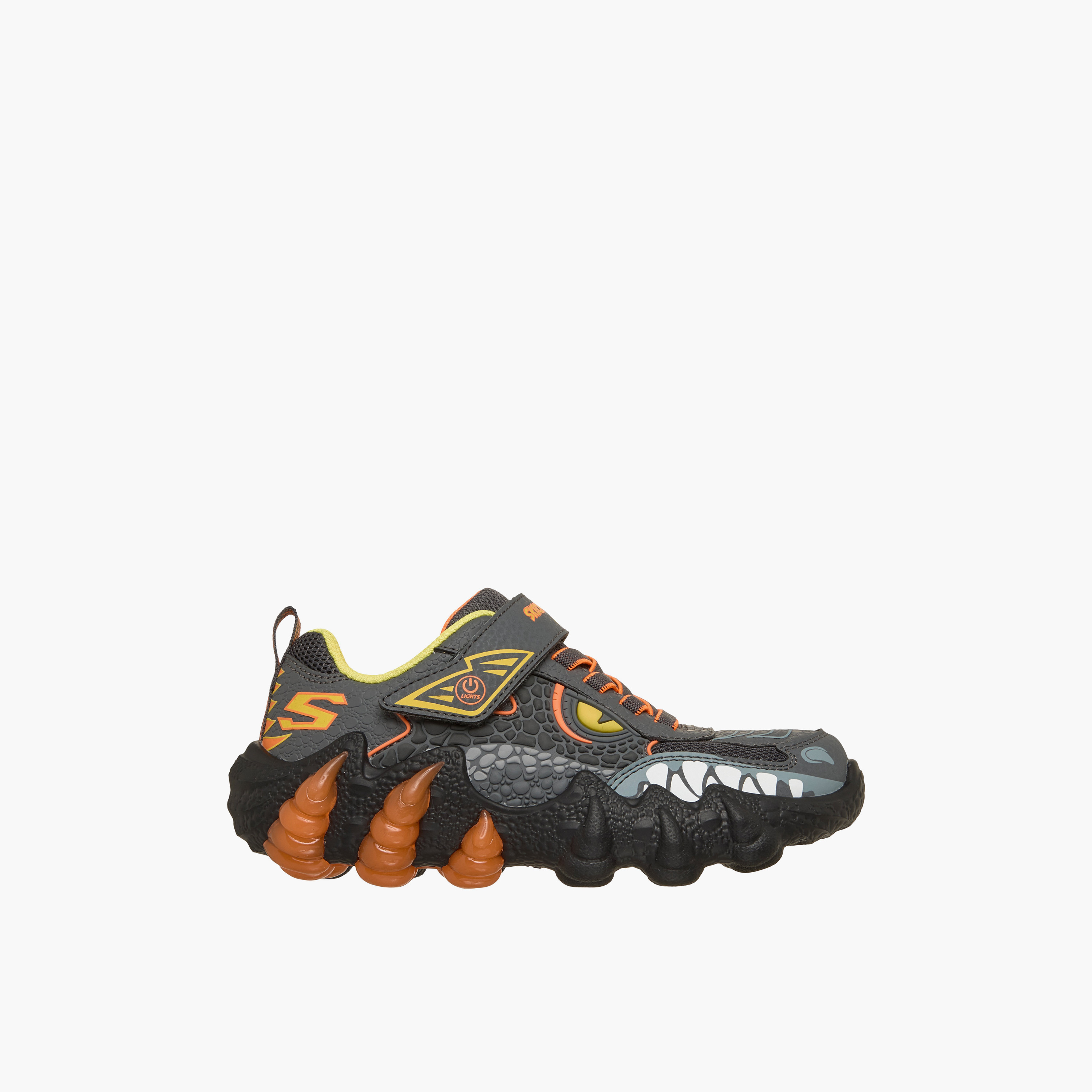Skechers Boys SKECH-O-SAURUS LIGHTS 2.0 Hook & Loop Sneakers-boys-shoes-sneakers-image-4