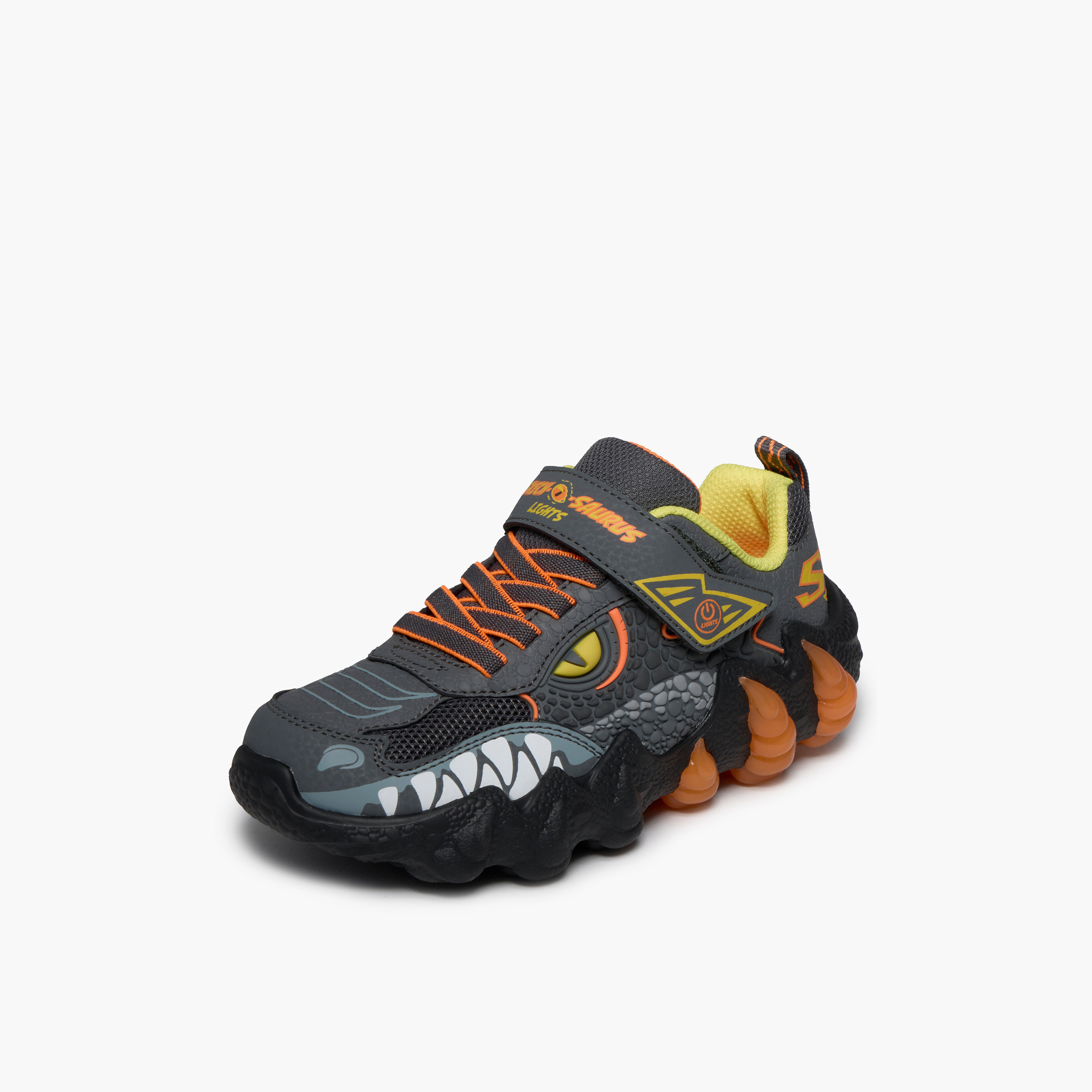 Skechers Boys SKECH-O-SAURUS LIGHTS 2.0 Hook & Loop Sneakers-boys-shoes-sneakers-image-5