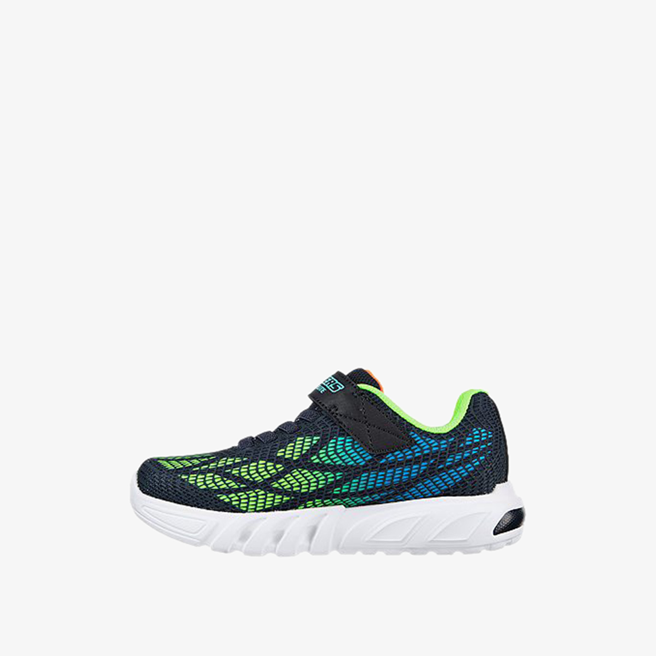 Skechers Boys' Light-Up Sneakers with Hook and Loop Closure - FLEX GLOW ELITE-sports-boys-shoes-image-4