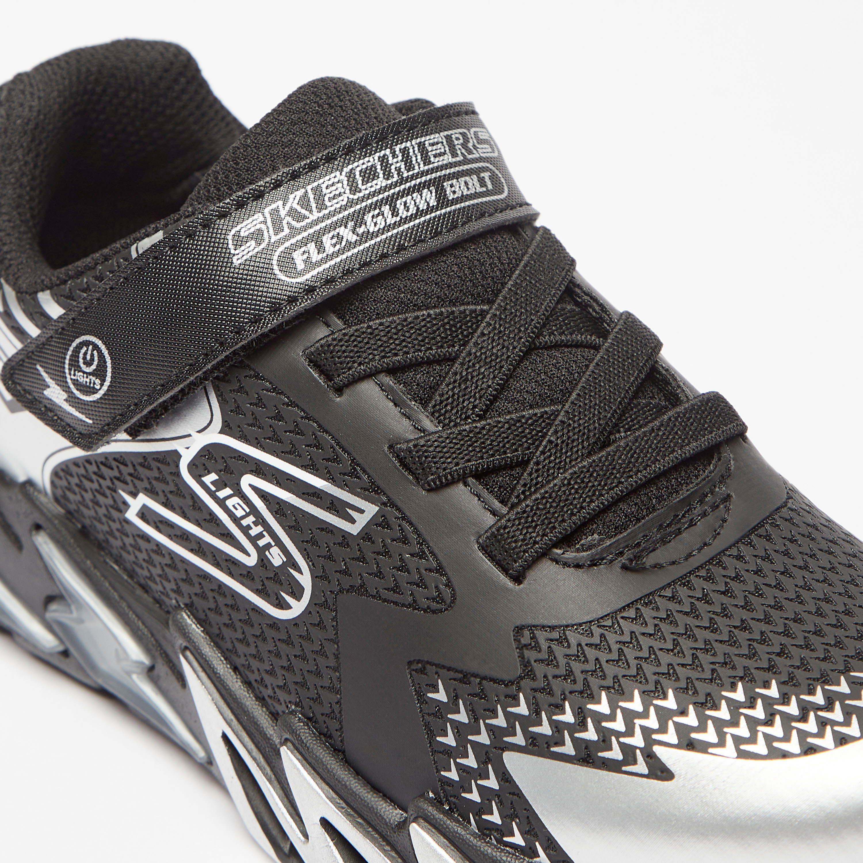 حذاء سنيكرز من سكيتشرز فليكس جلو بولت للأولاد | 400138L-boys-shoes-sneakers-image-11