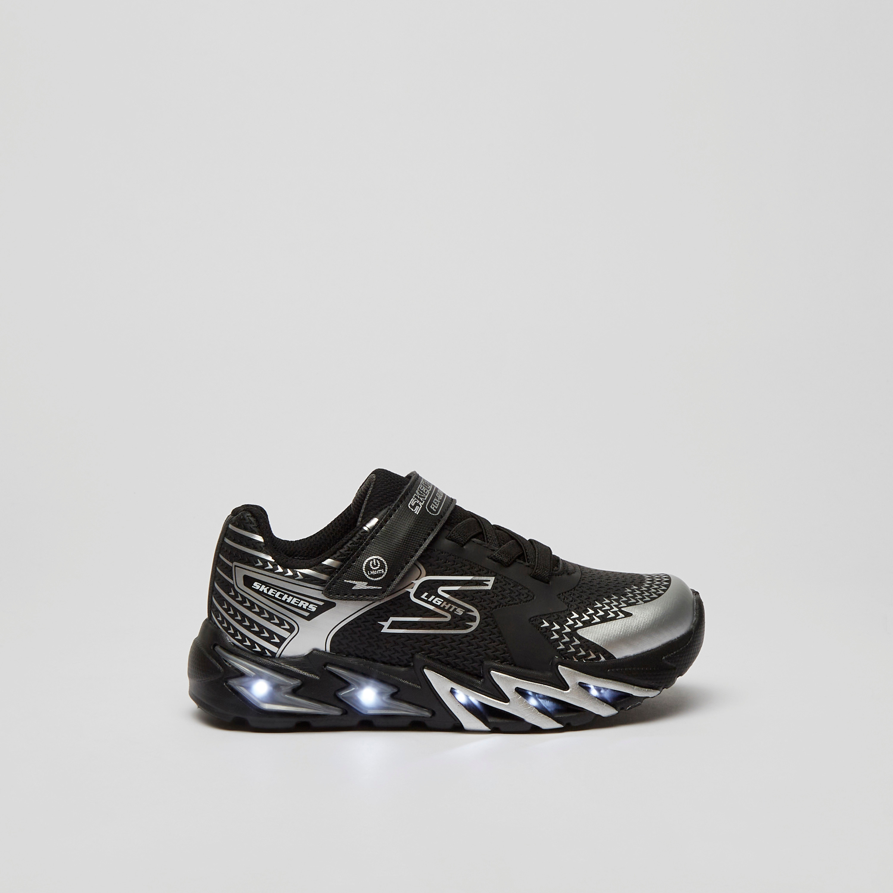حذاء سنيكرز من سكيتشرز فليكس جلو بولت للأولاد | 400138L-boys-shoes-sneakers-image-12