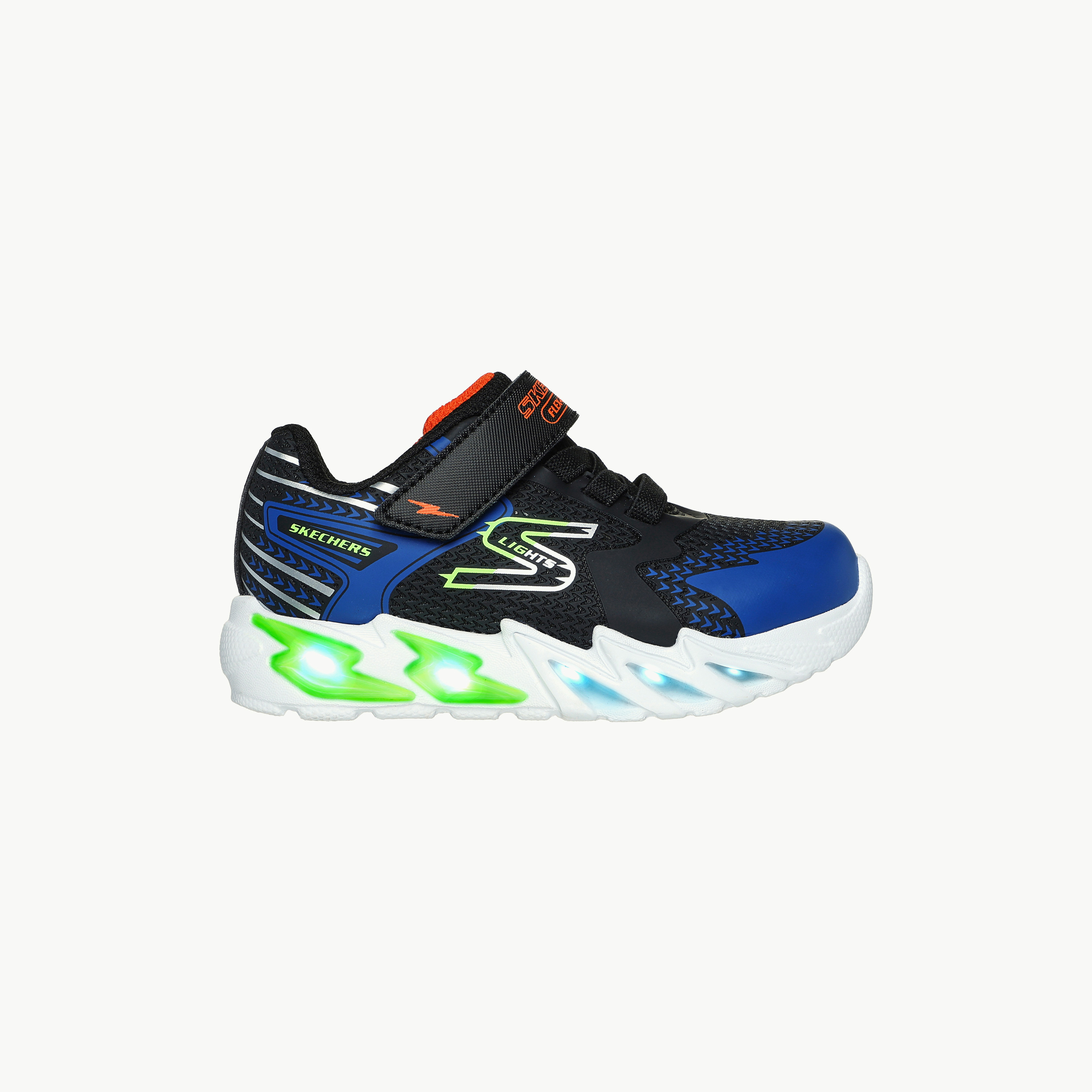 حذاء سنيكرز للأطفال فليكس جلو بولت من سكيتشرز | 400138N-sports-boys-shoes-image-2