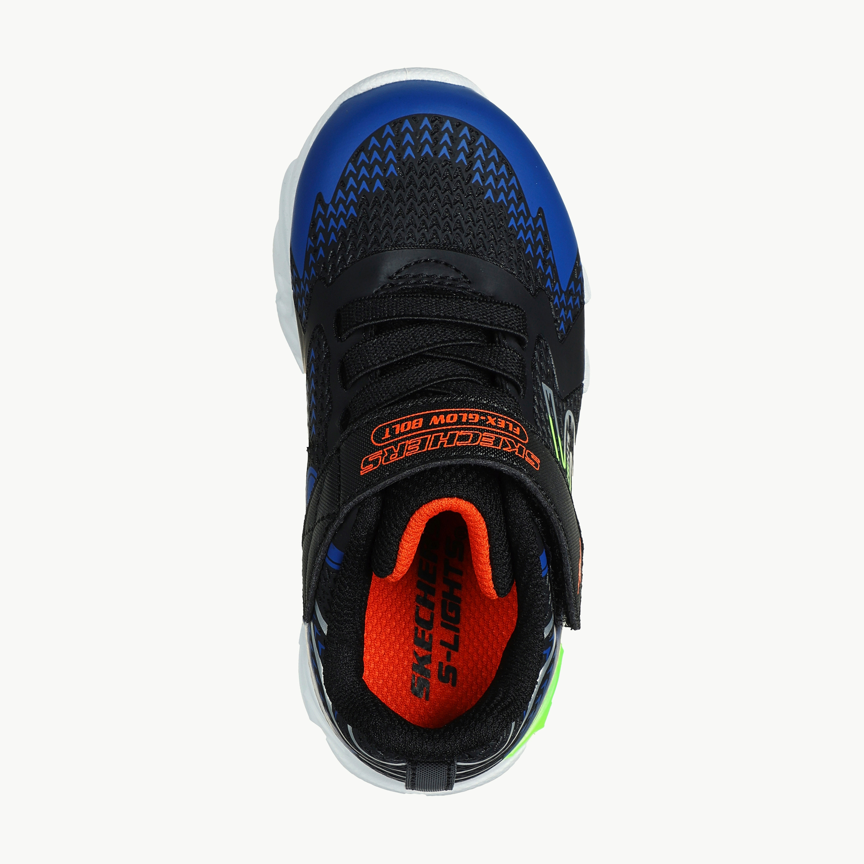 Skechers Flex Glow Bolt Baby Sneakers | 400138N-sports-boys-shoes-image-4