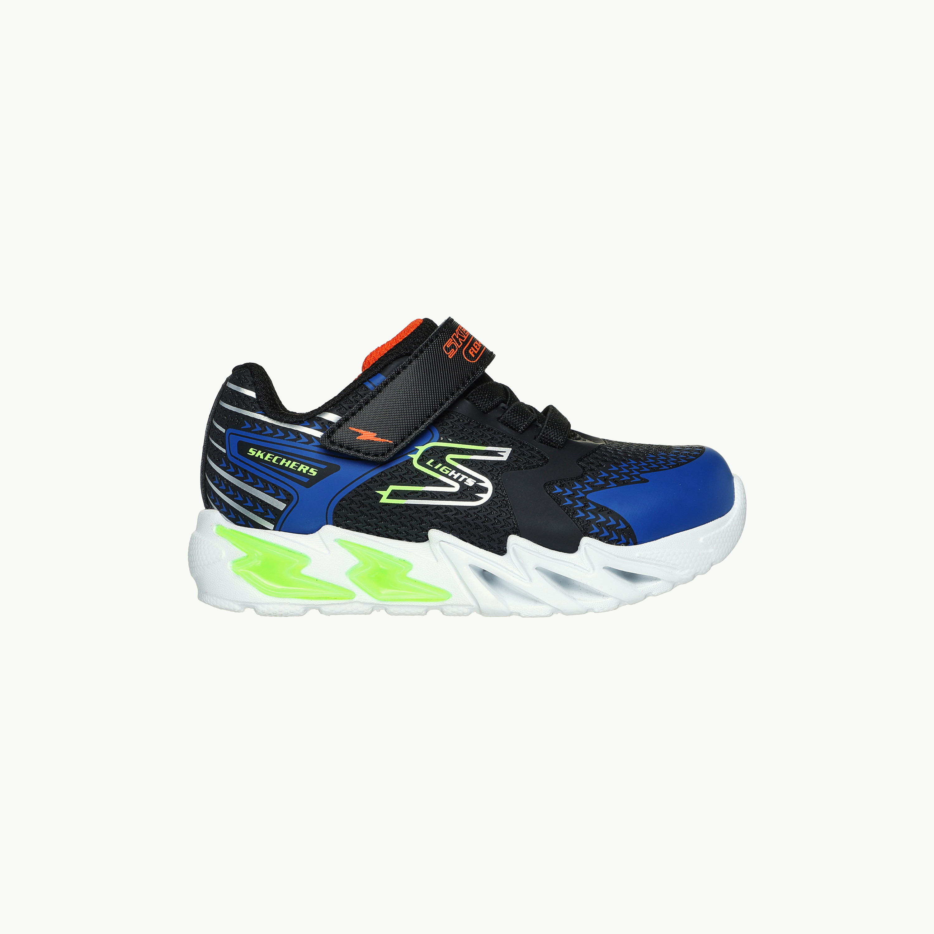 Skechers Flex Glow Bolt Baby Sneakers | 400138N-sports-boys-shoes-image-6