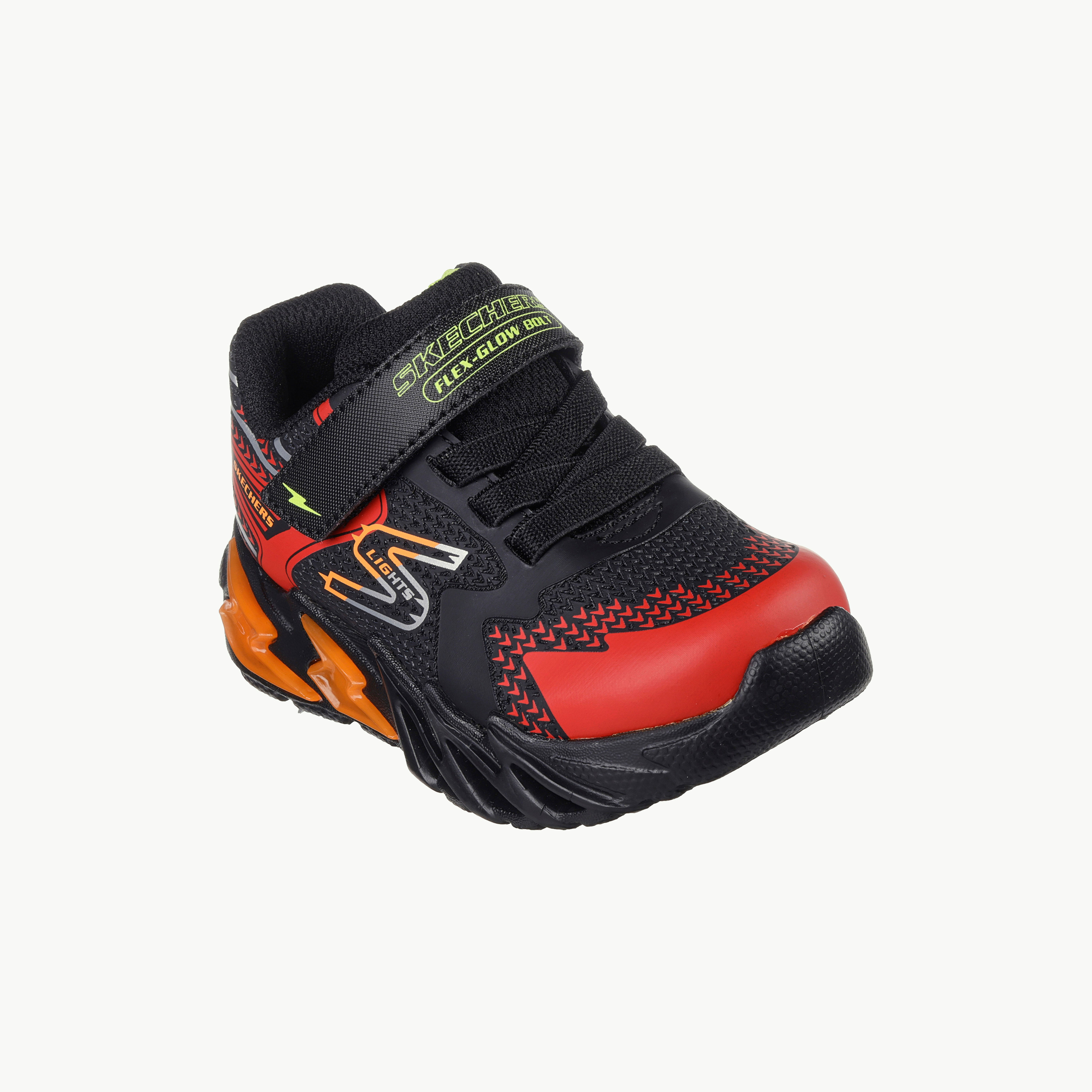 حذاء سنيكرز للأطفال فليكس جلو بولت من سكيتشرز | 400138N-sports-boys-shoes-image-7