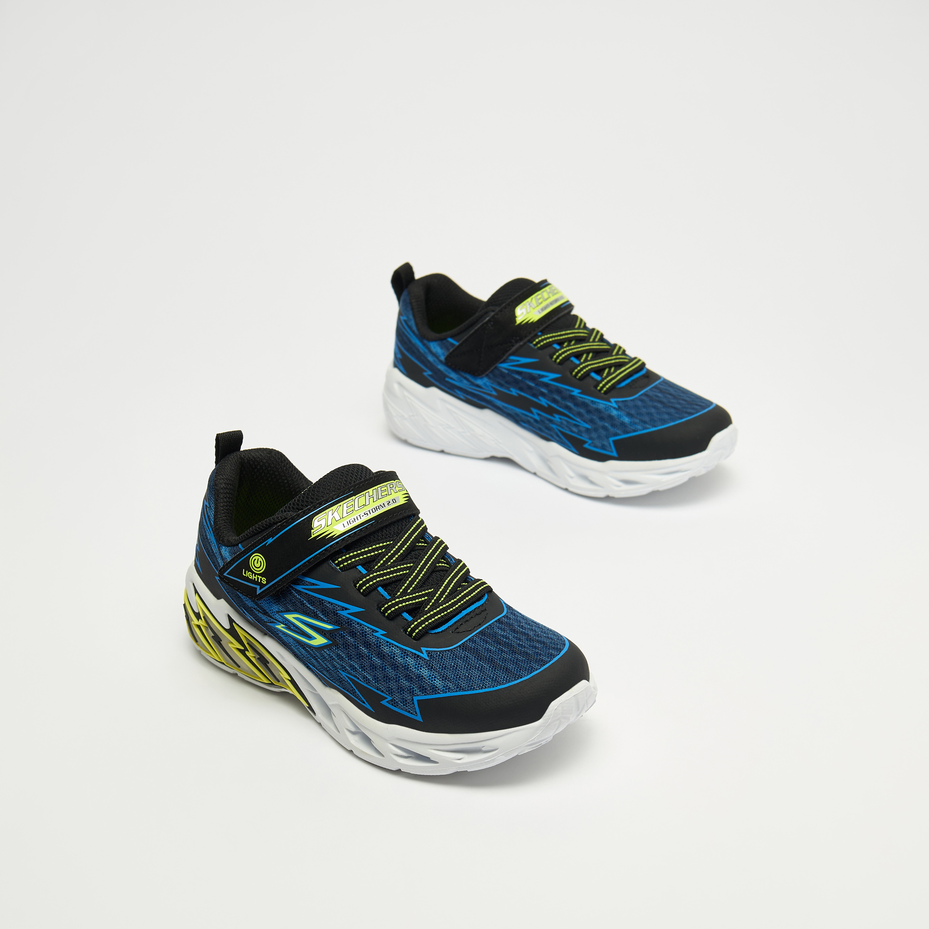 سنيكرز من سكيتشرز ذو لايت ستورم 2.0 هوك آند لوب للاولاد 400149L | OE-boys-shoes-sneakers-image-1