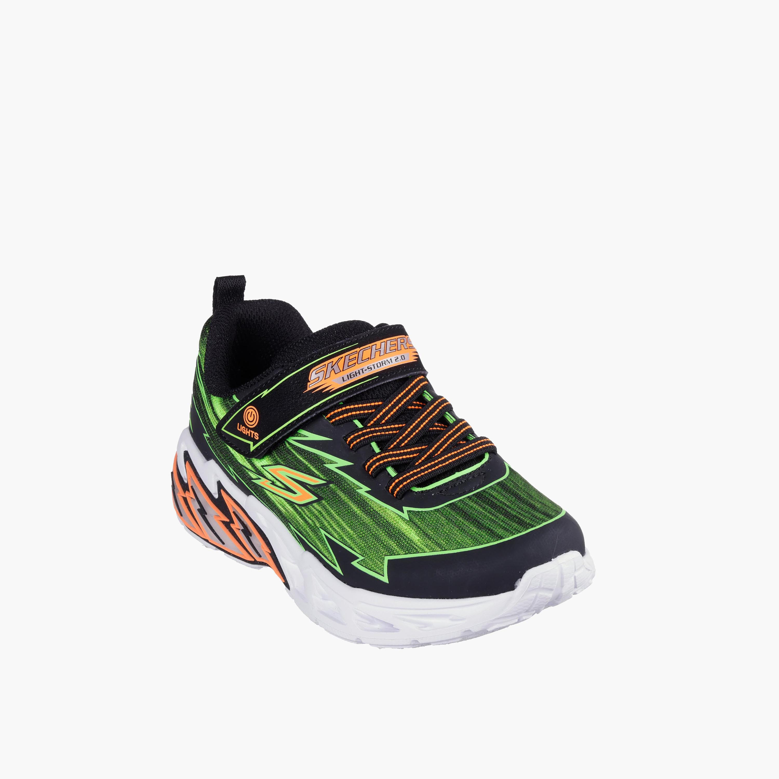 Skechers Boys Hook & Loop Cushioned Sole Walking Shoes-boys-shoes-sneakers-image-1