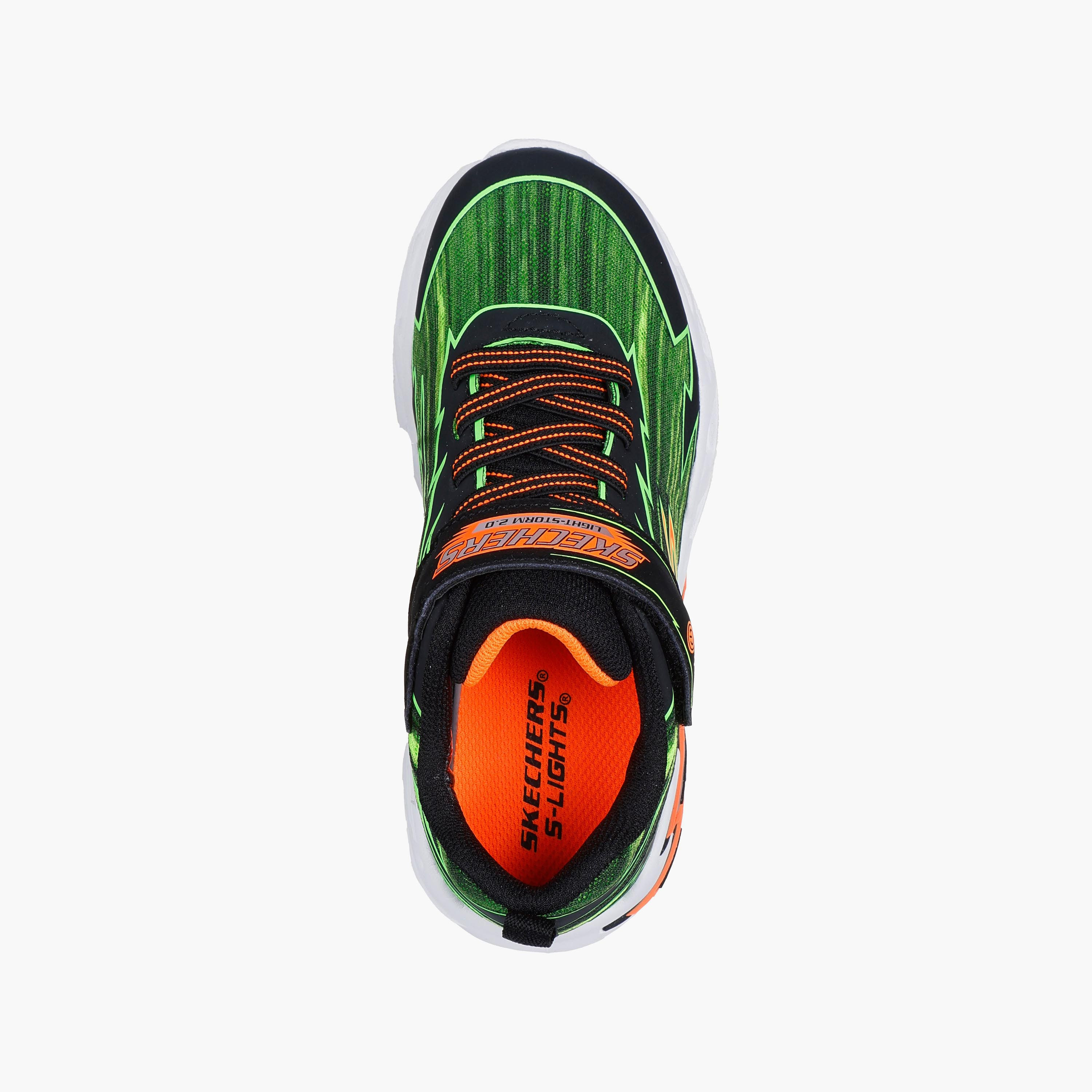 Skechers Boys Hook & Loop Cushioned Sole Walking Shoes-boys-shoes-sneakers-image-4