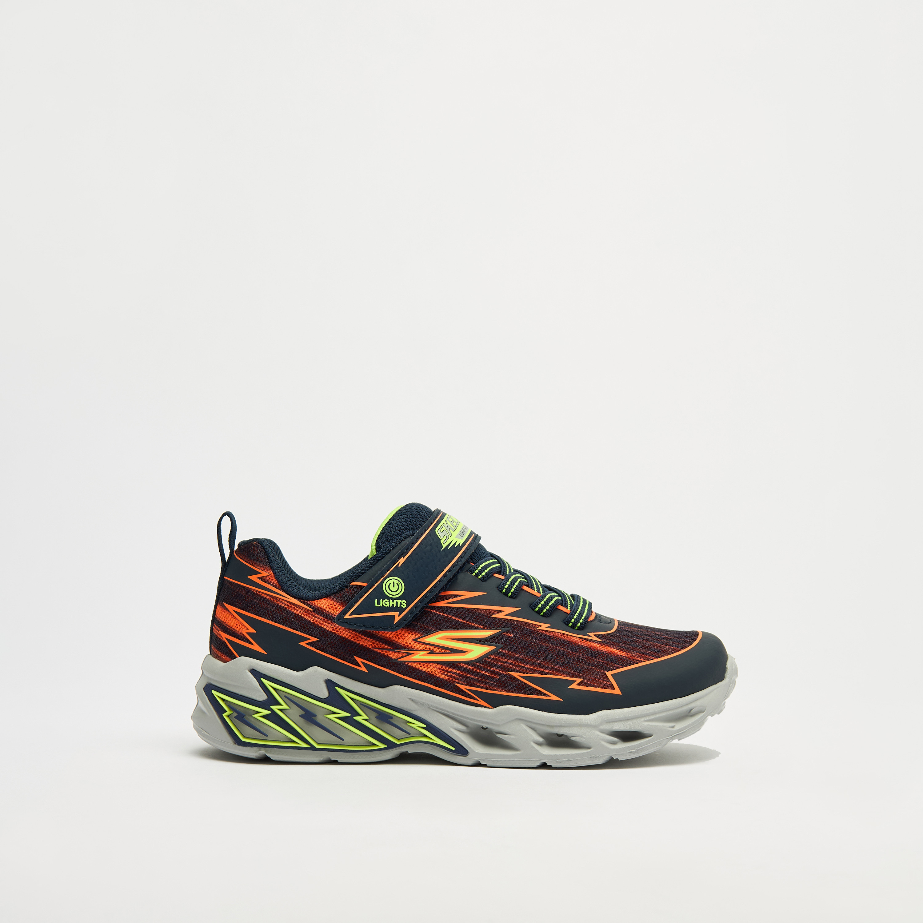 Skechers Boys Light Storm 2.0 Hook & Loop Sneakers 400149L | OE-boys-shoes-sneakers-image-4
