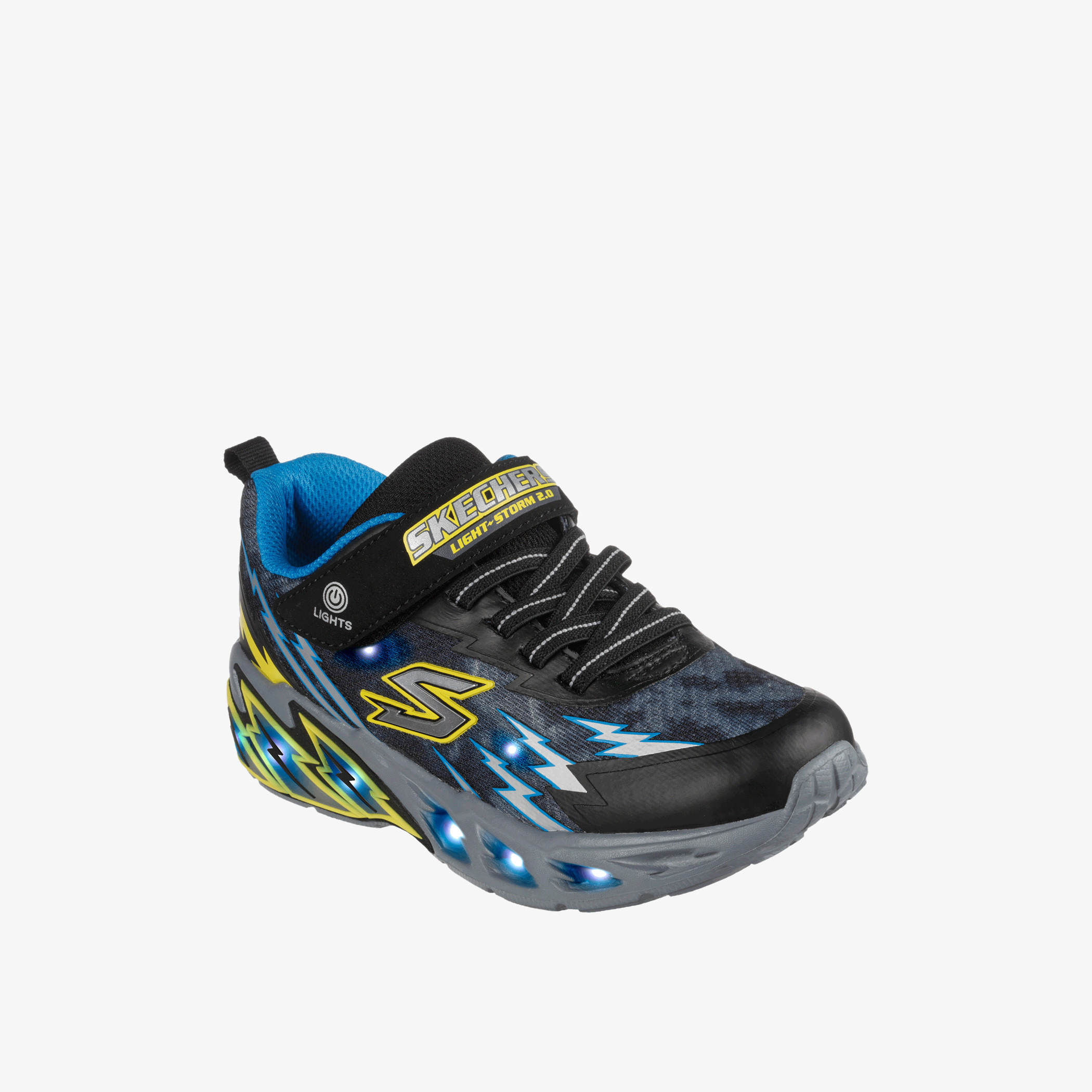حذاء مشي لايت ستورم 2.0 للأولاد من سكتشرز - 400150L-BKBL-sports-boys-shoes-image-5