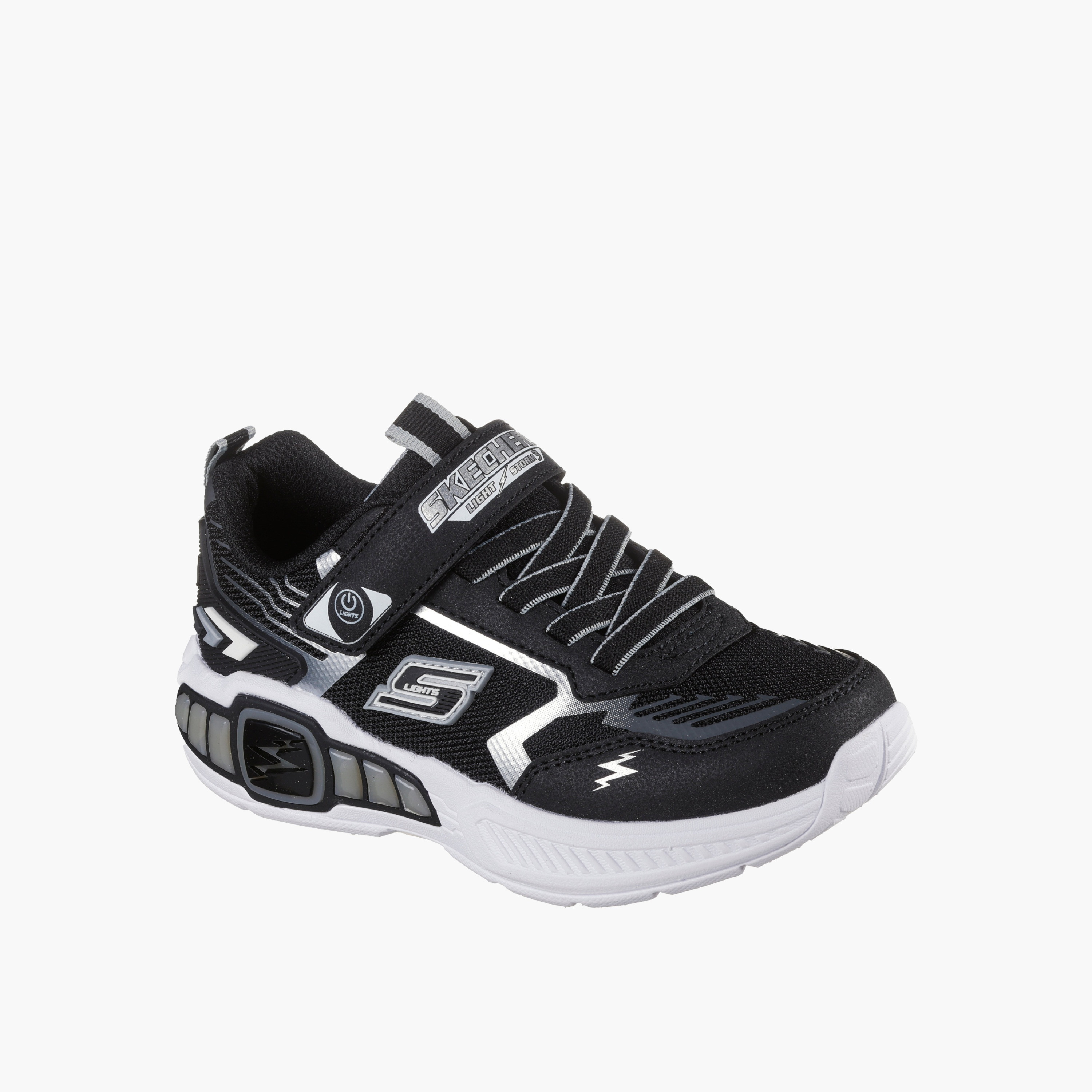 Skechers Boys LIGHT STORM 3 Hook & Loop Sports Shoes-sports-boys-shoes-image-4