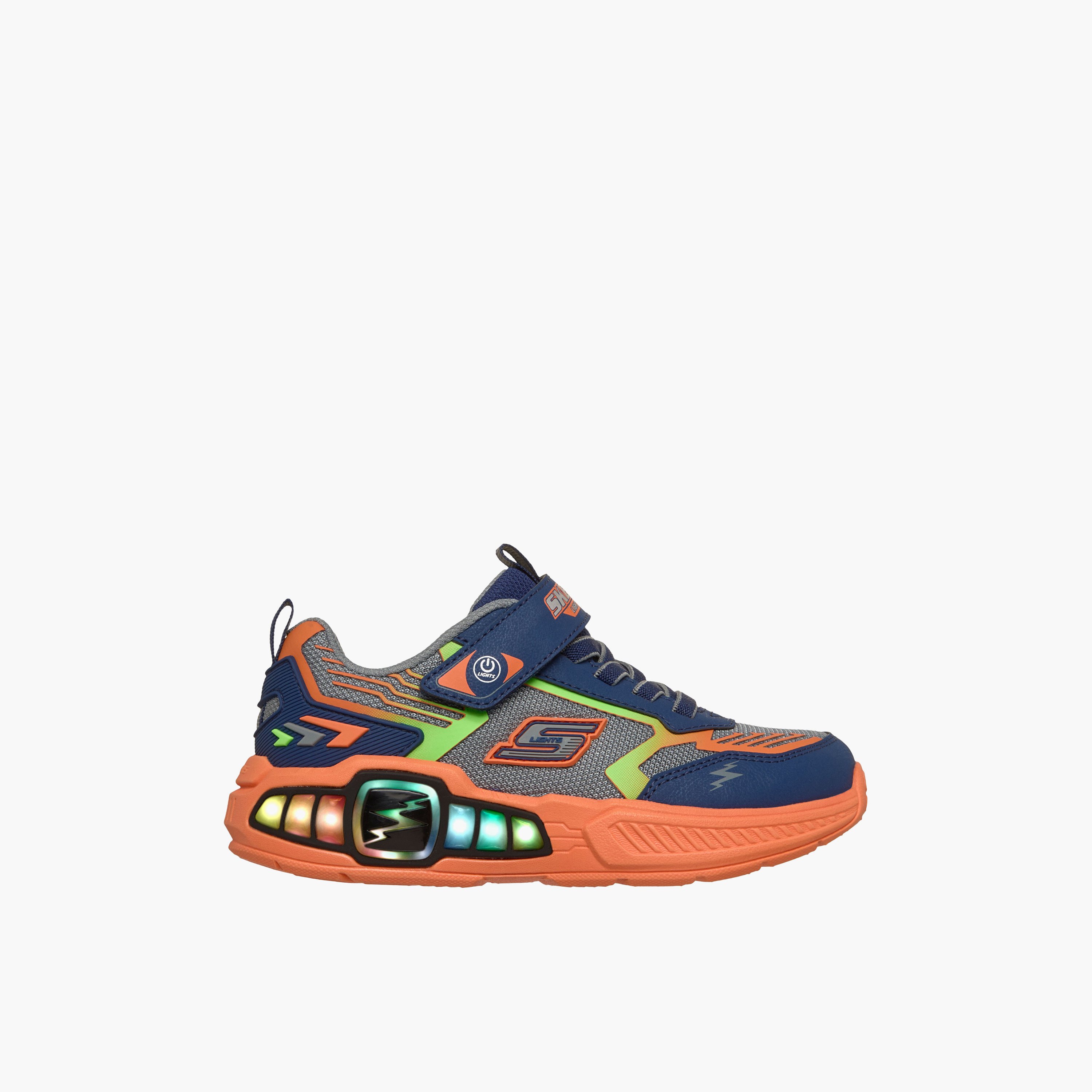 Skechers Boys LIGHT STORM 3 Hook & Loop Ankle Sneakers-boys-shoes-sneakers-image-5
