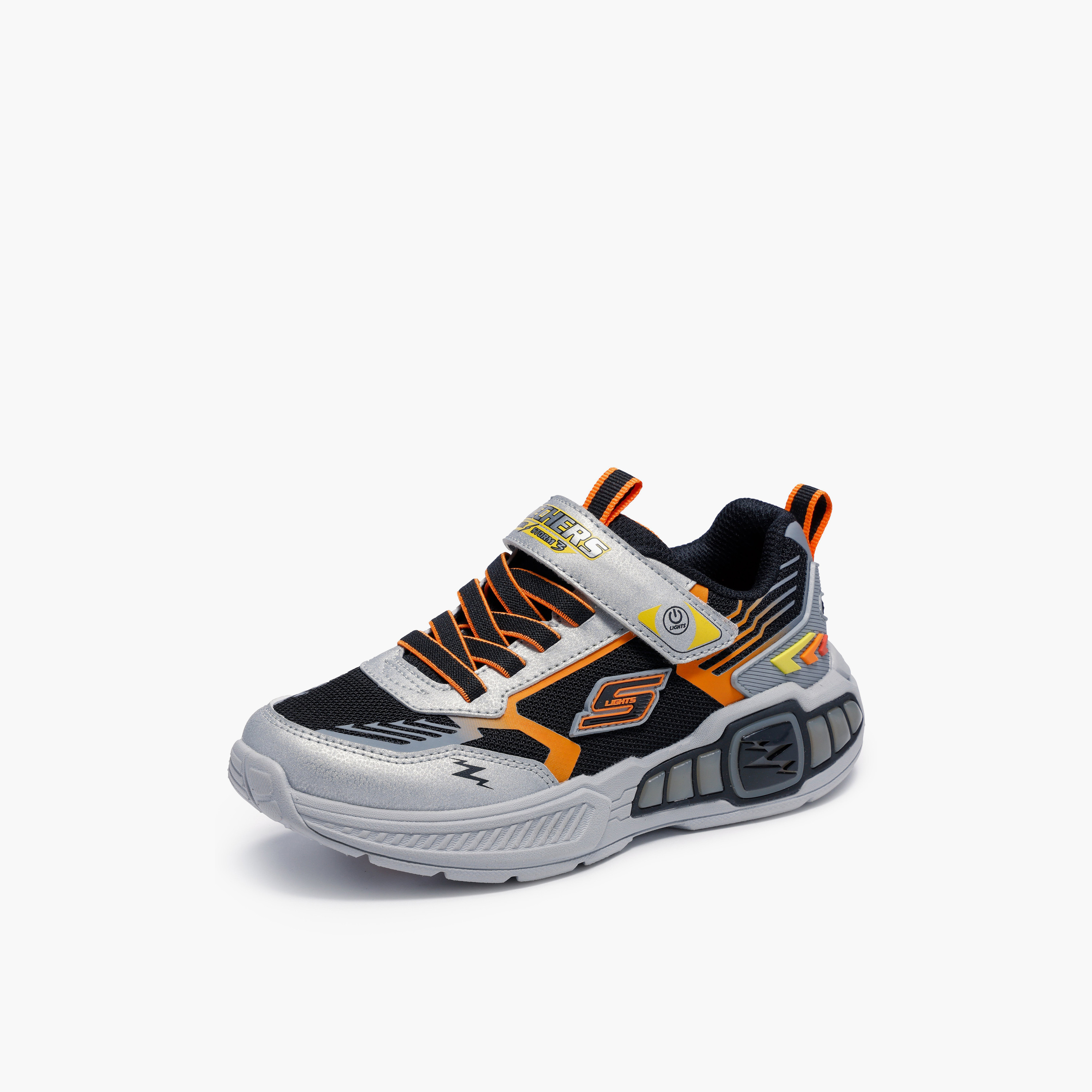 Skechers Boys LIGHT STORM 3 Hook & Loop Sneakers-boys-shoes-sneakers-image-5