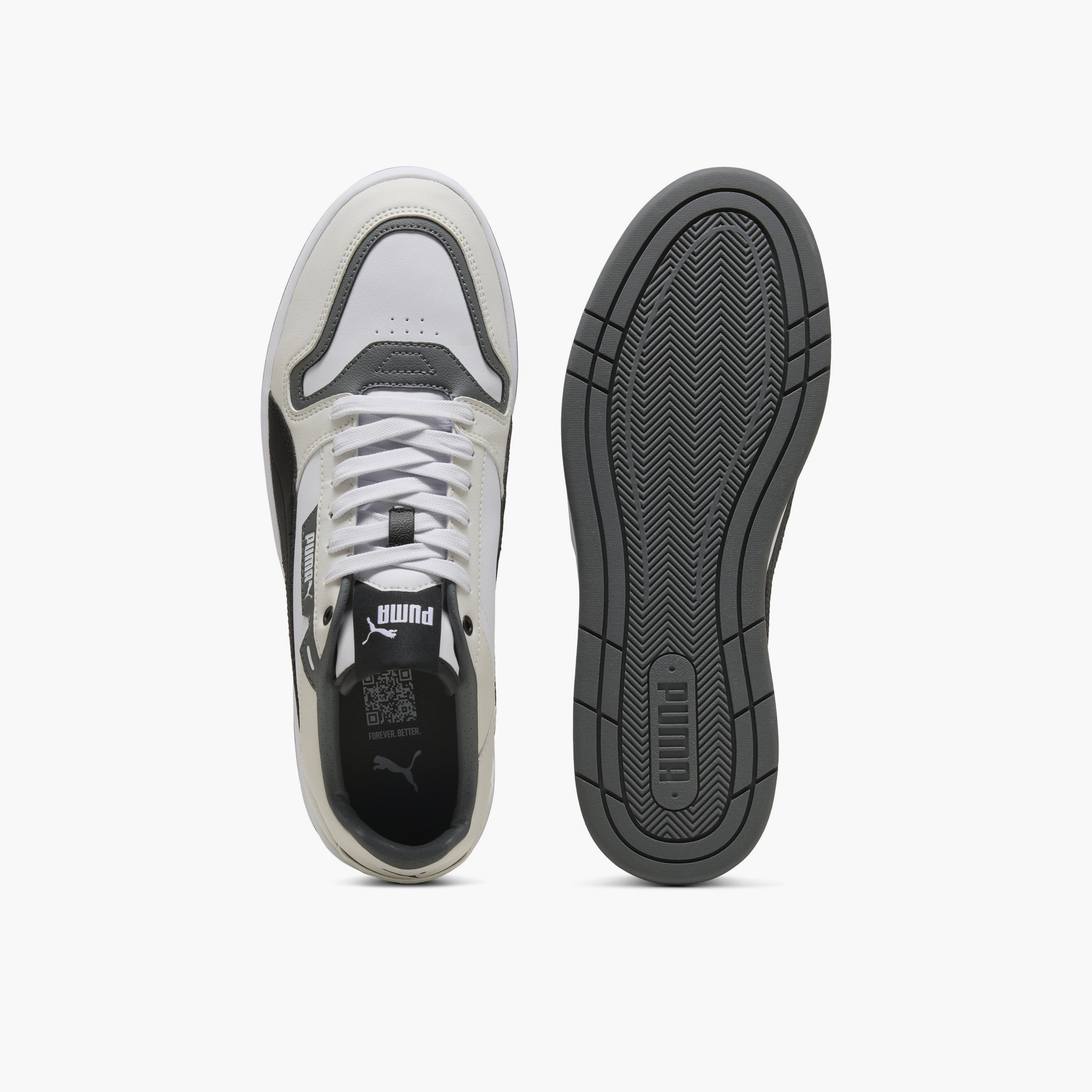 Puma Men Court Classic Street Lace-Up Sneakers-sports-men-shoes-image-4