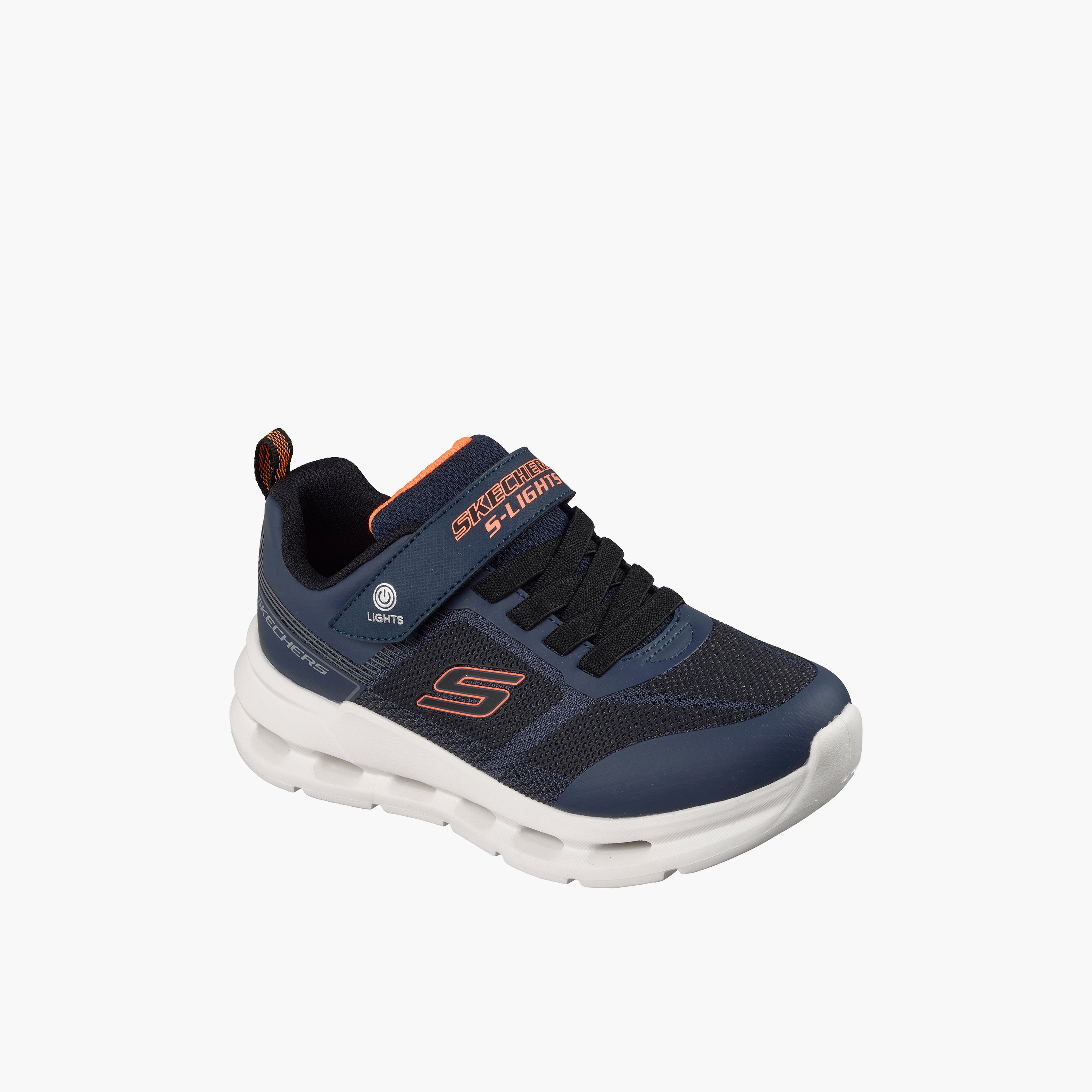 Skechers Boys GLIDE-STEP LIGHTS Hook & Loop Sneakers-boys-shoes-sneakers-image-1
