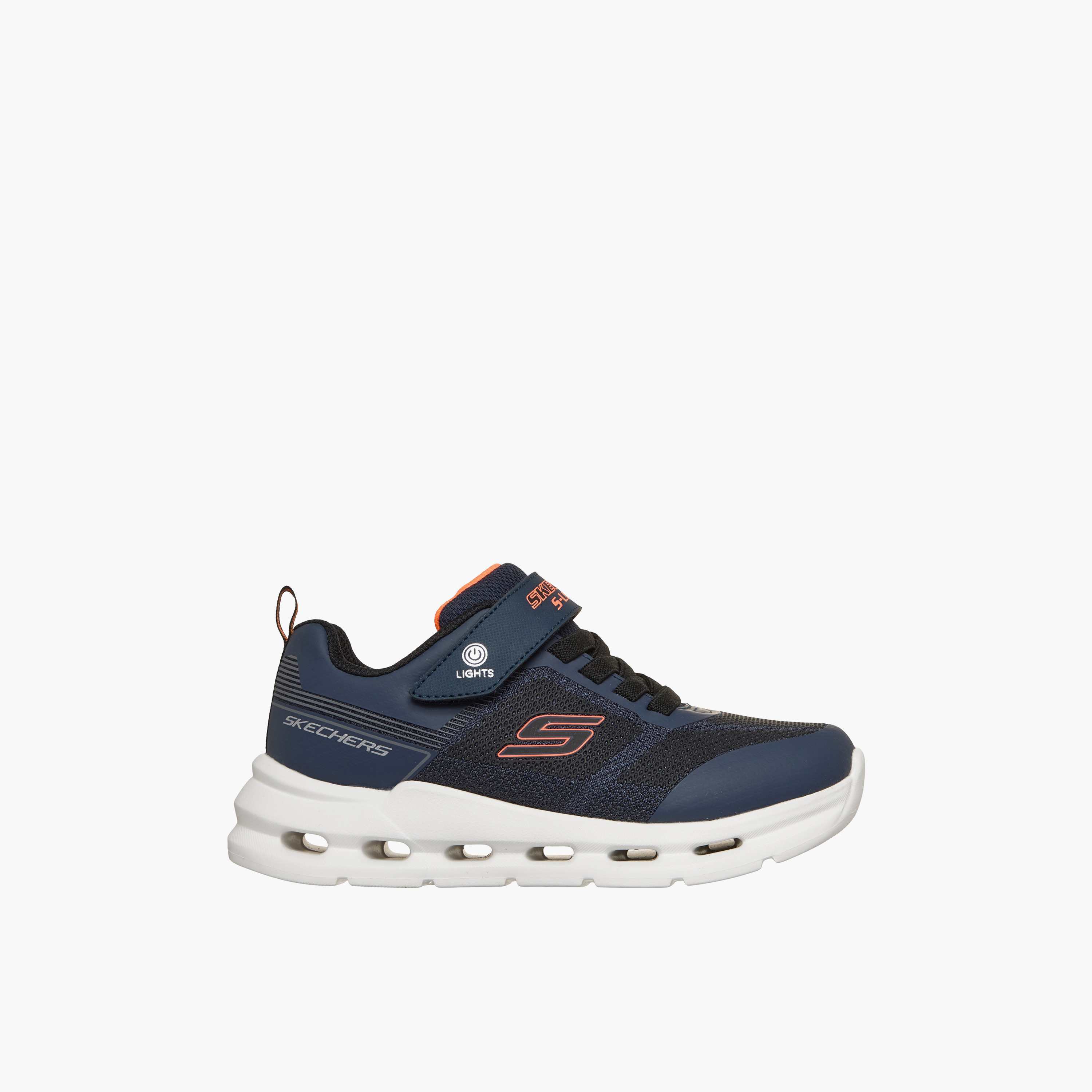 Skechers Boys GLIDE-STEP LIGHTS Hook & Loop Sneakers-boys-shoes-sneakers-image-3