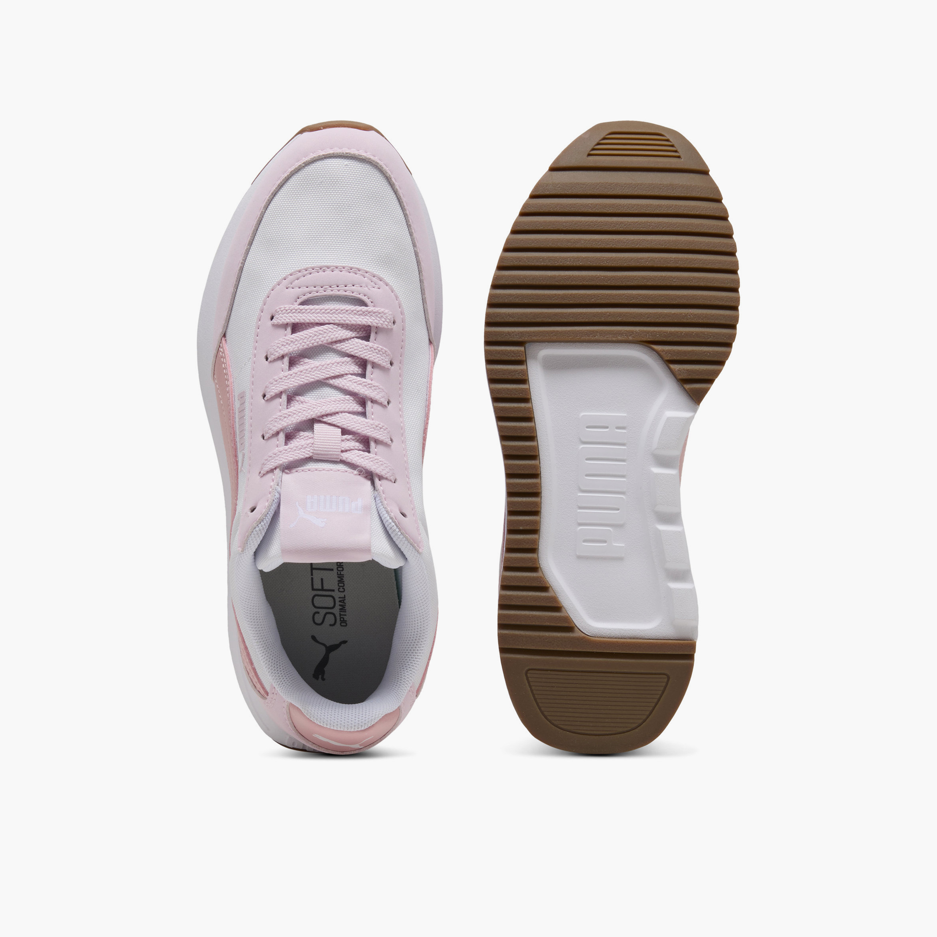 Puma Women R78 Lightwind Lace-Up Low Ankle Sneakers-sports-women-shoes-image-4