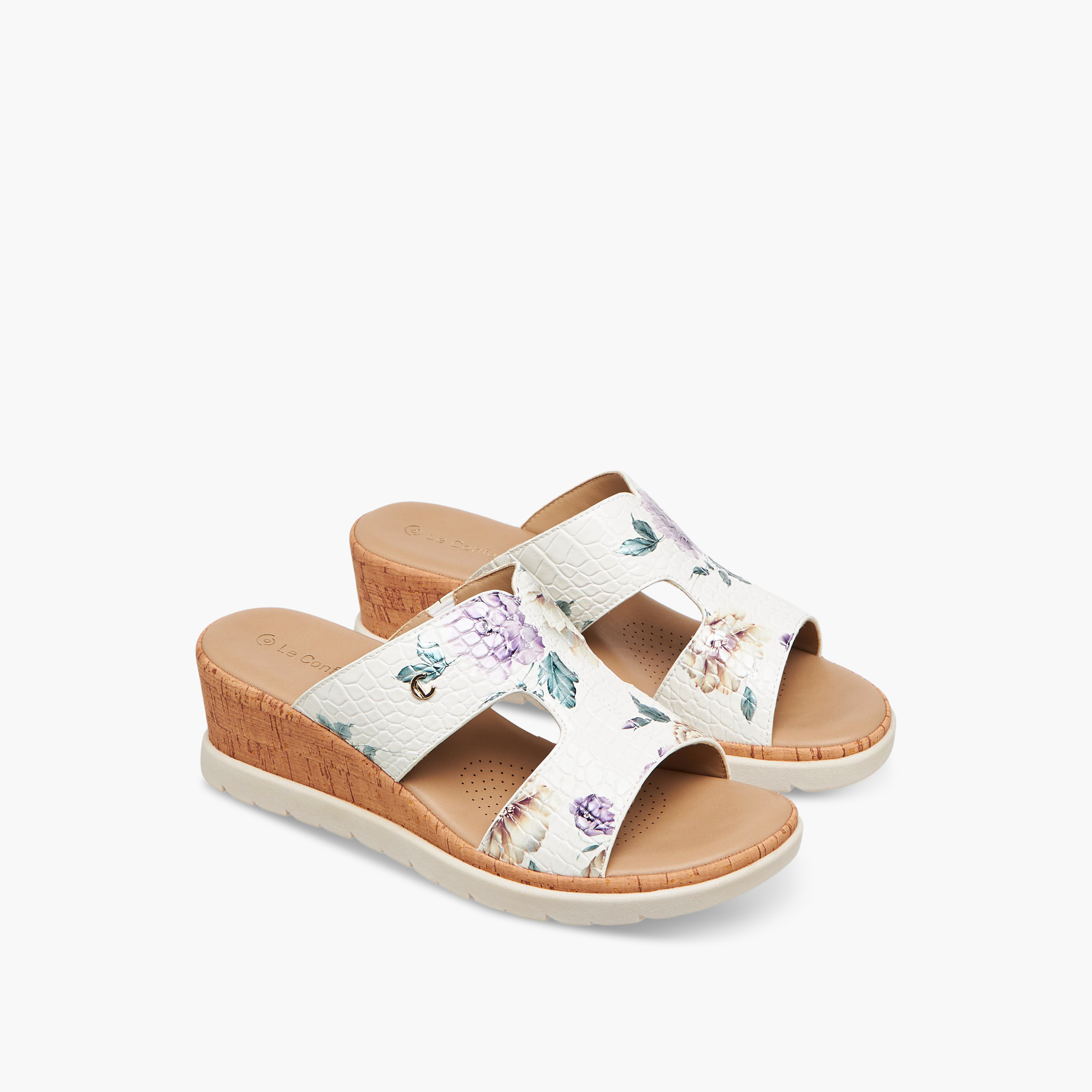 Le Confort Women Wedge Sandals-women-shoes-sandals-heeled-image-1