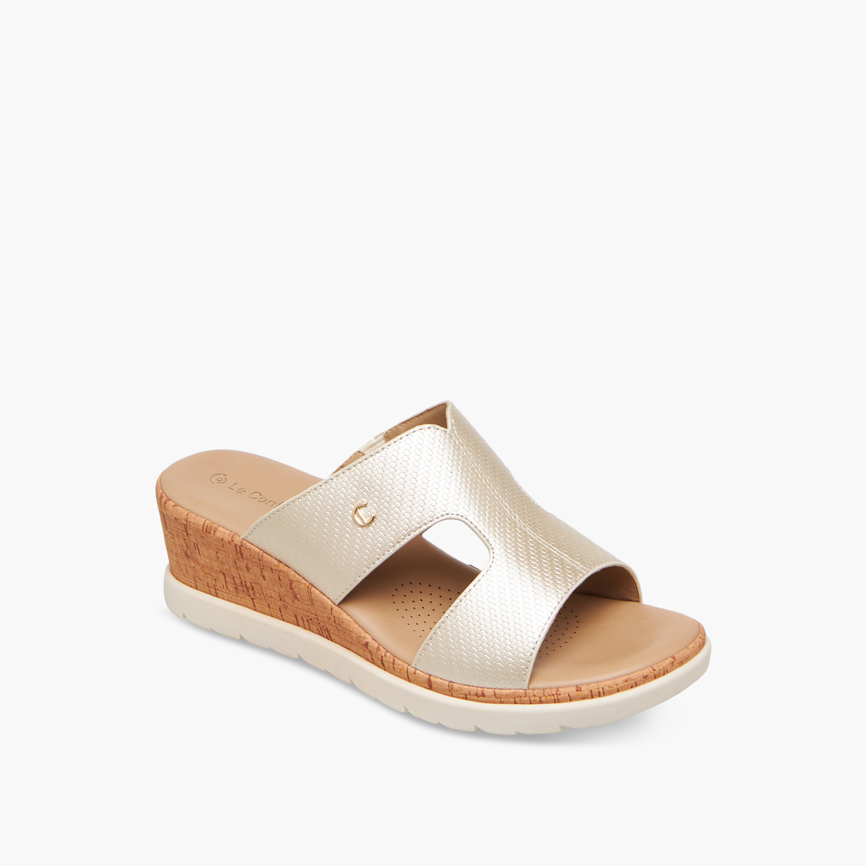 Le Confort Women Wedge Heel Sandals-women-shoes-sandals-heeled-image-2