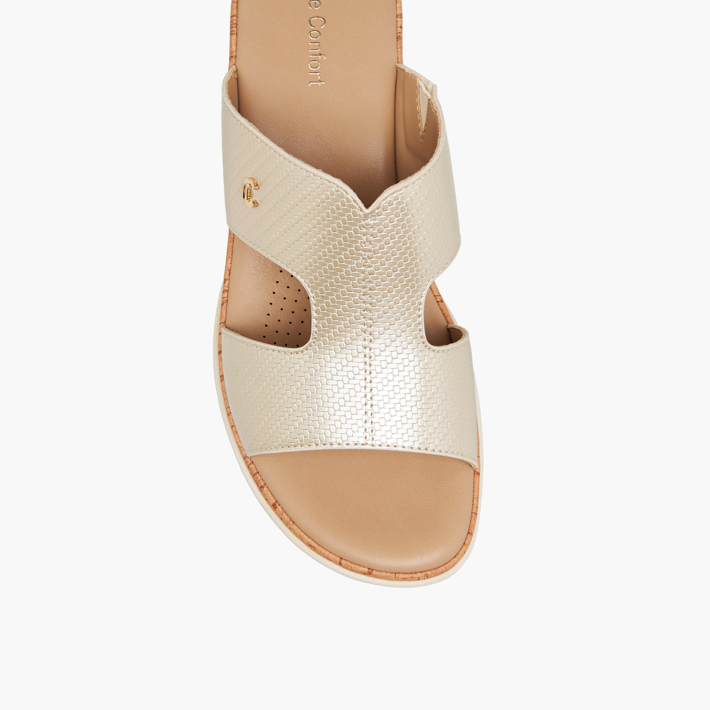 Le Confort Women Wedge Heel Sandals-women-shoes-sandals-heeled-image-4