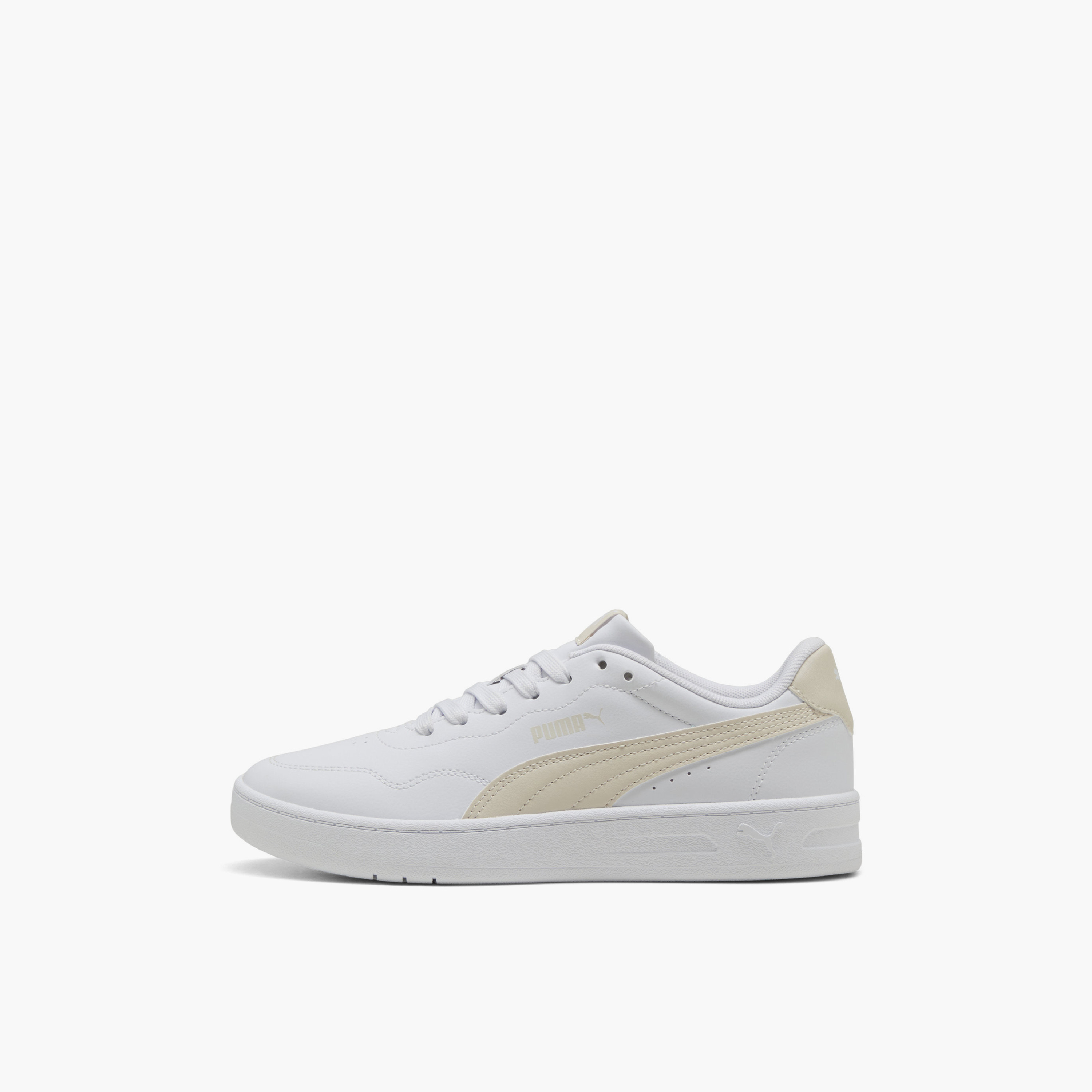 Puma Women Court Lally Lace-Up Low Ankle Sneakers-sports-women-shoes-image-3