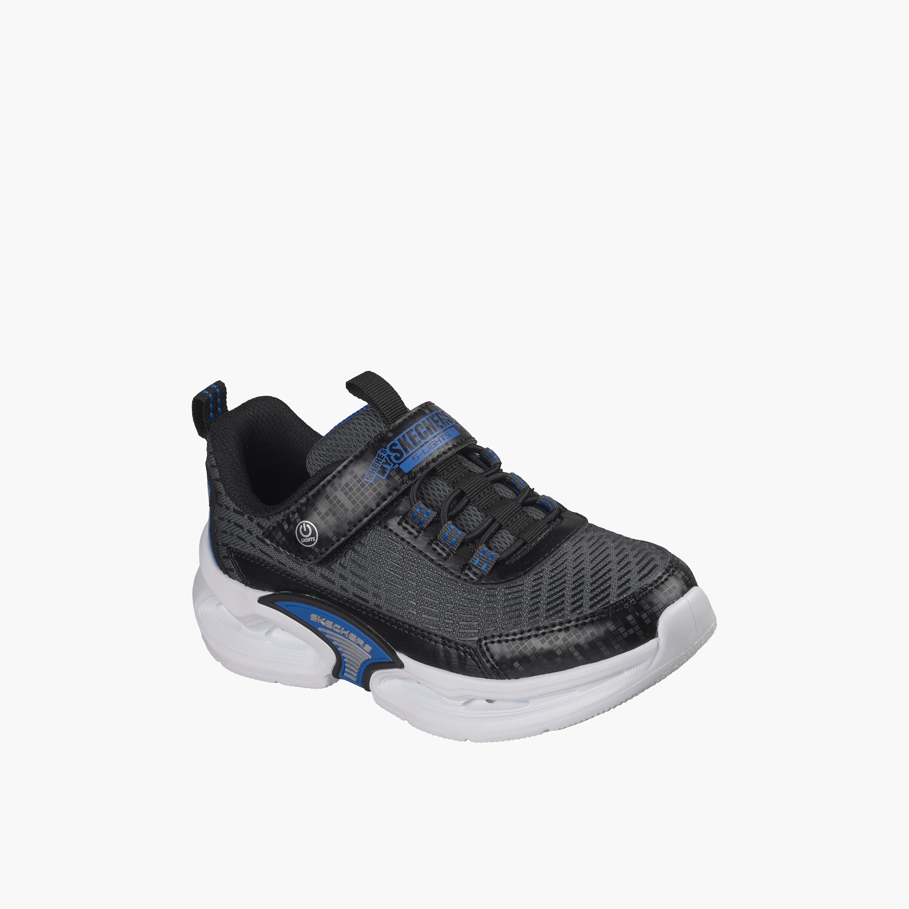 حذاء سنيكرز كينيتك لايتس بشريط إغلاق لاصق للأولاد من سكيتشرز-boys-shoes-sneakers-image-6