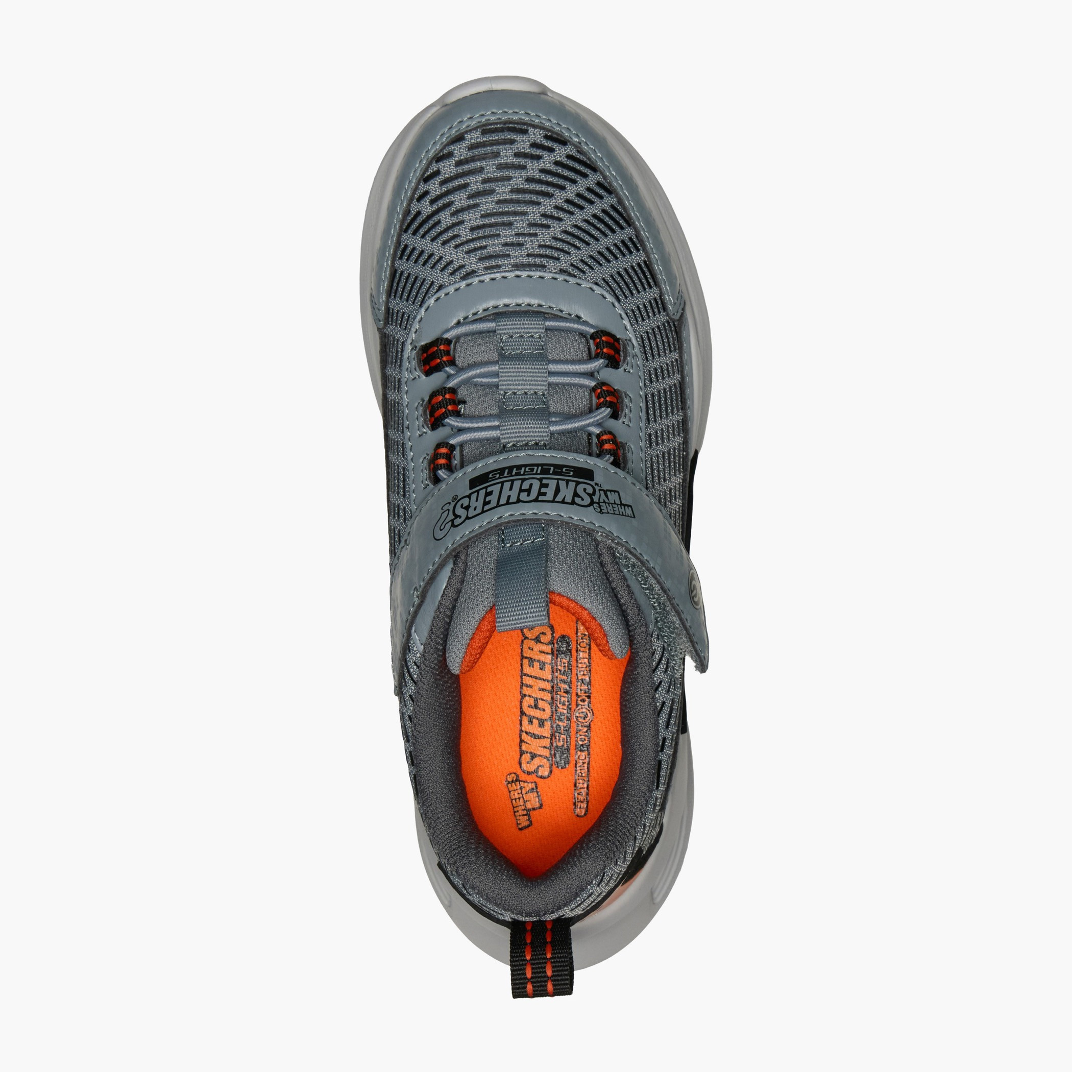 Skechers Boys KINETIC-LIGHTS Hook & Loop Light-Up Ankle Sneakers-boys-shoes-sneakers-image-3
