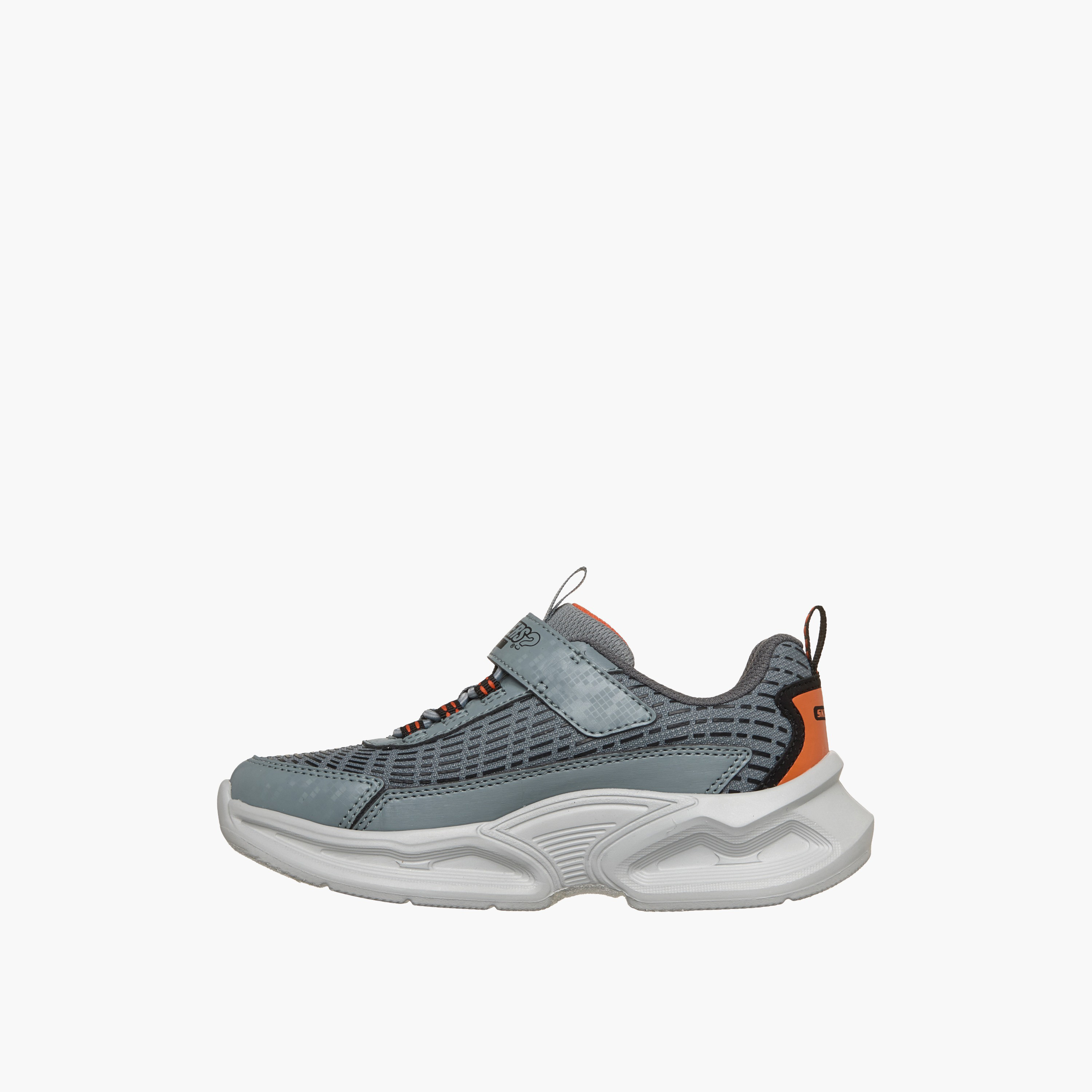 Skechers Boys KINETIC-LIGHTS Hook & Loop Light-Up Ankle Sneakers-boys-shoes-sneakers-image-5