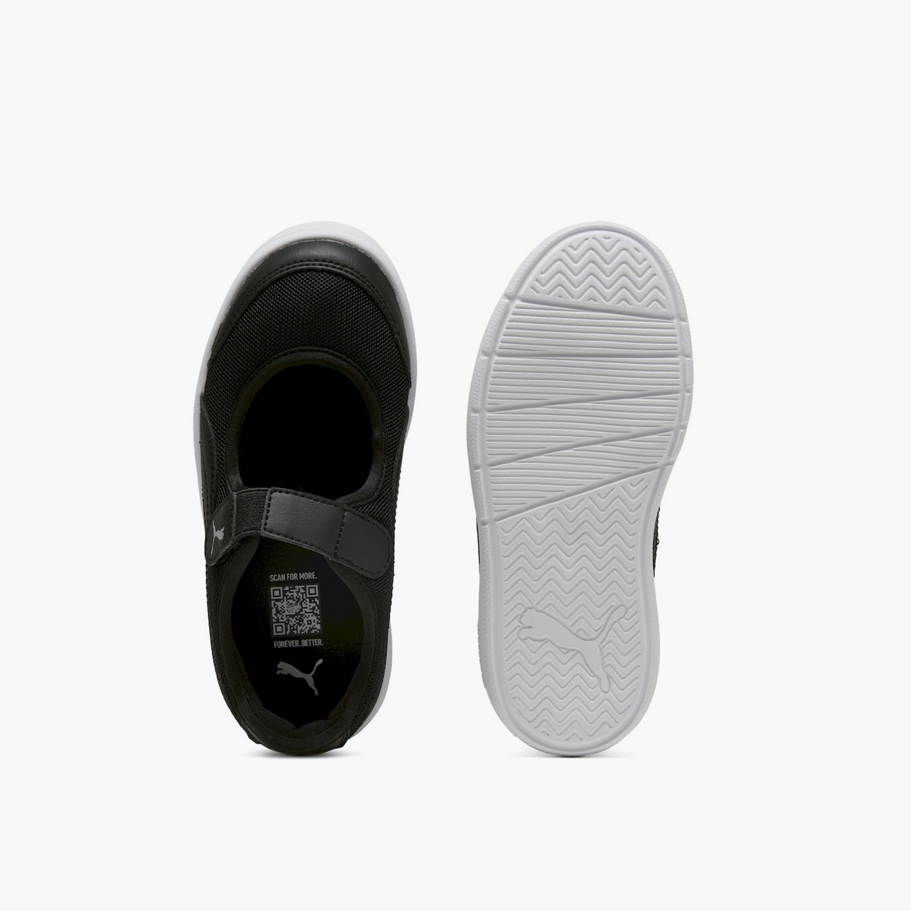 بوما- صندل كورت فليكس V3 لينا V PS للبنات بشريط لاصق 400578 | OE-sports-girls-shoes-image-4