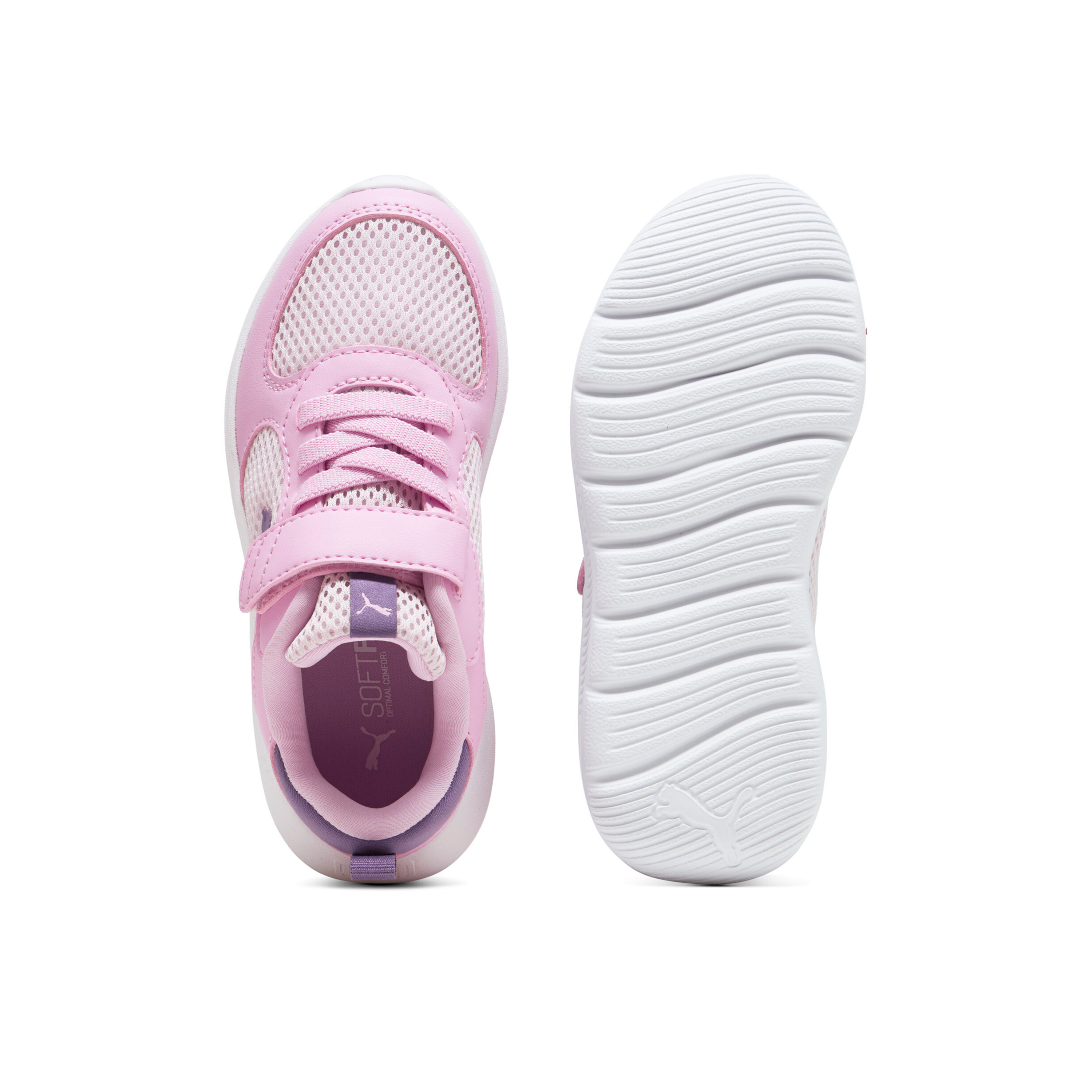 Puma Girls Fun Racer 2 AC + PS Hook & Loop Running Shoes-girls-shoes-sneakers-image-5