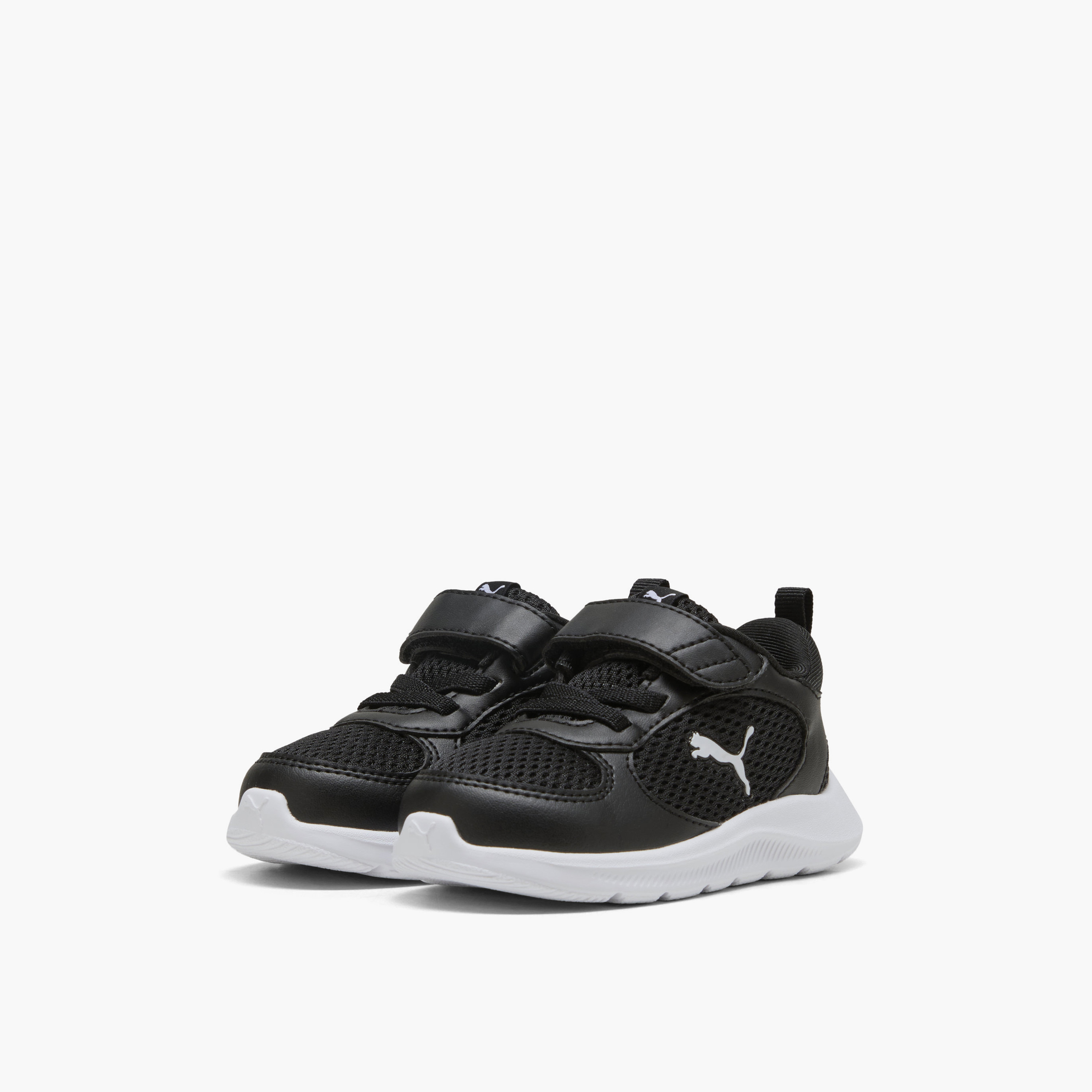 Puma Fun Racer 2 Ankle Sneakers with Hook & Loop Closure-baby-girls-shoes-closedshoes-image-1