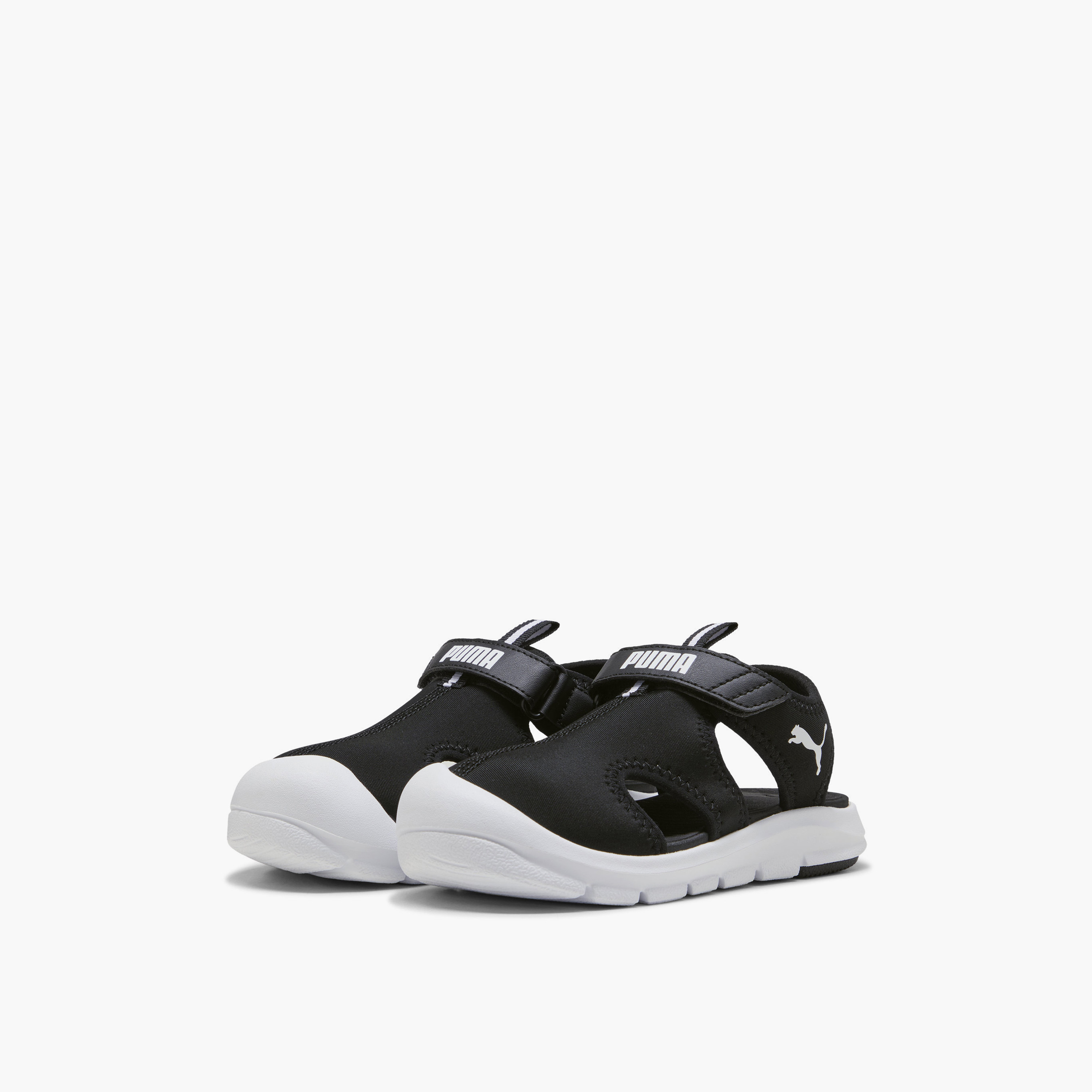 Puma Kids Fun Racer V Hook & Loop Strap Sandals-boys-shoes-sandals-image-1