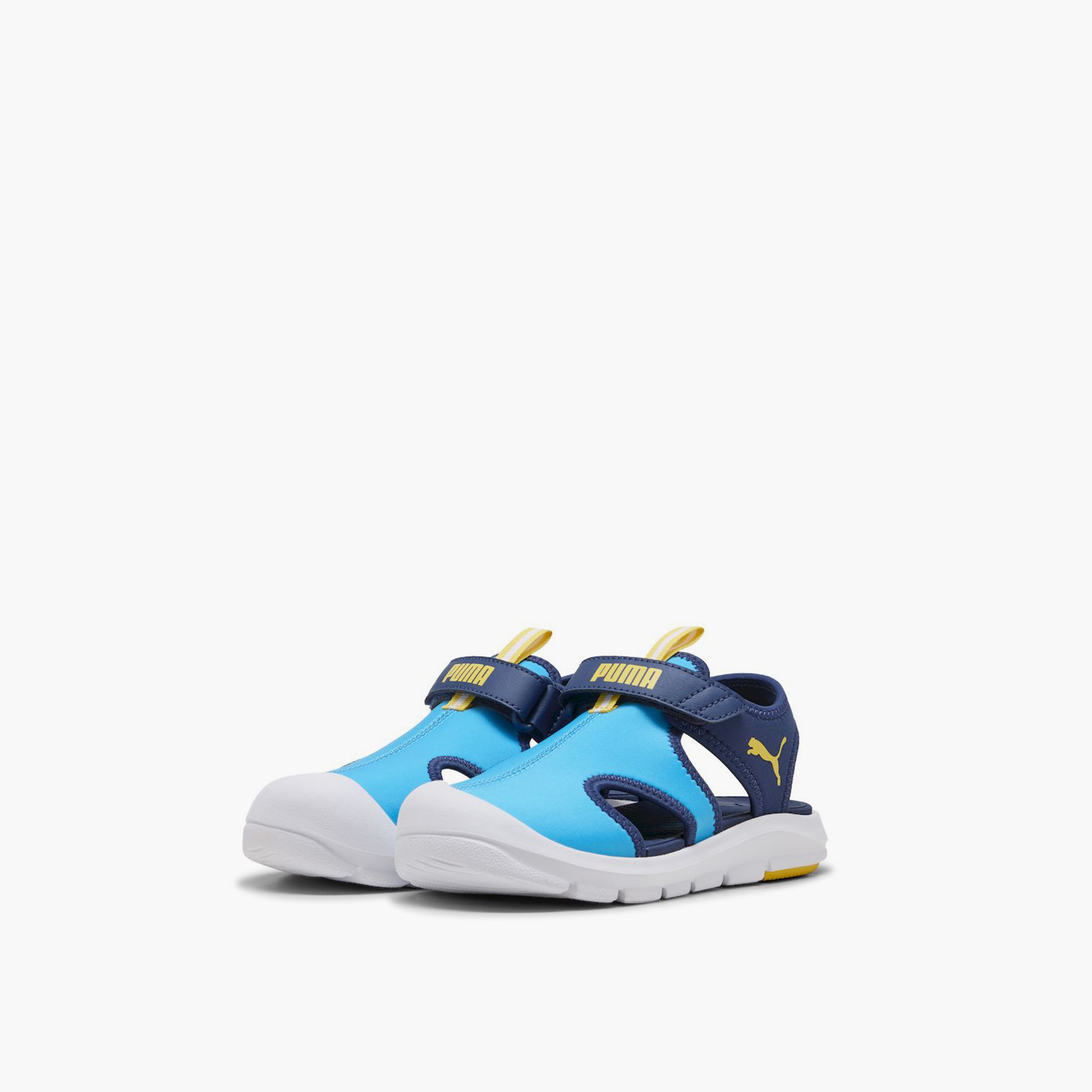 Puma Boys Fun Racer Sandal V PS Slip-On Strap Sandals 400584 | OE-sports-boys-shoes-image-1