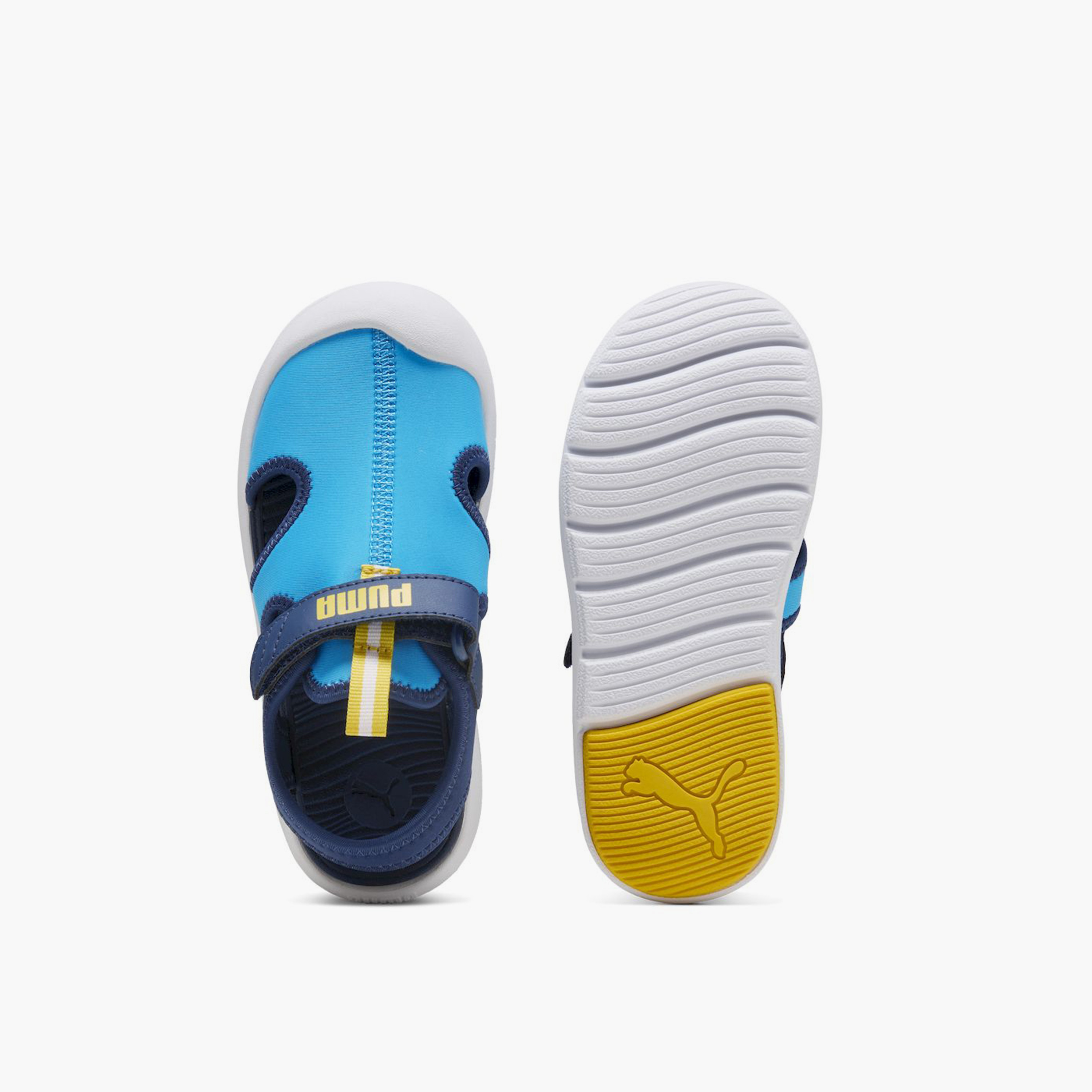 Puma Boys Fun Racer Sandal V PS Slip-On Strap Sandals 400584 | OE-sports-boys-shoes-image-4