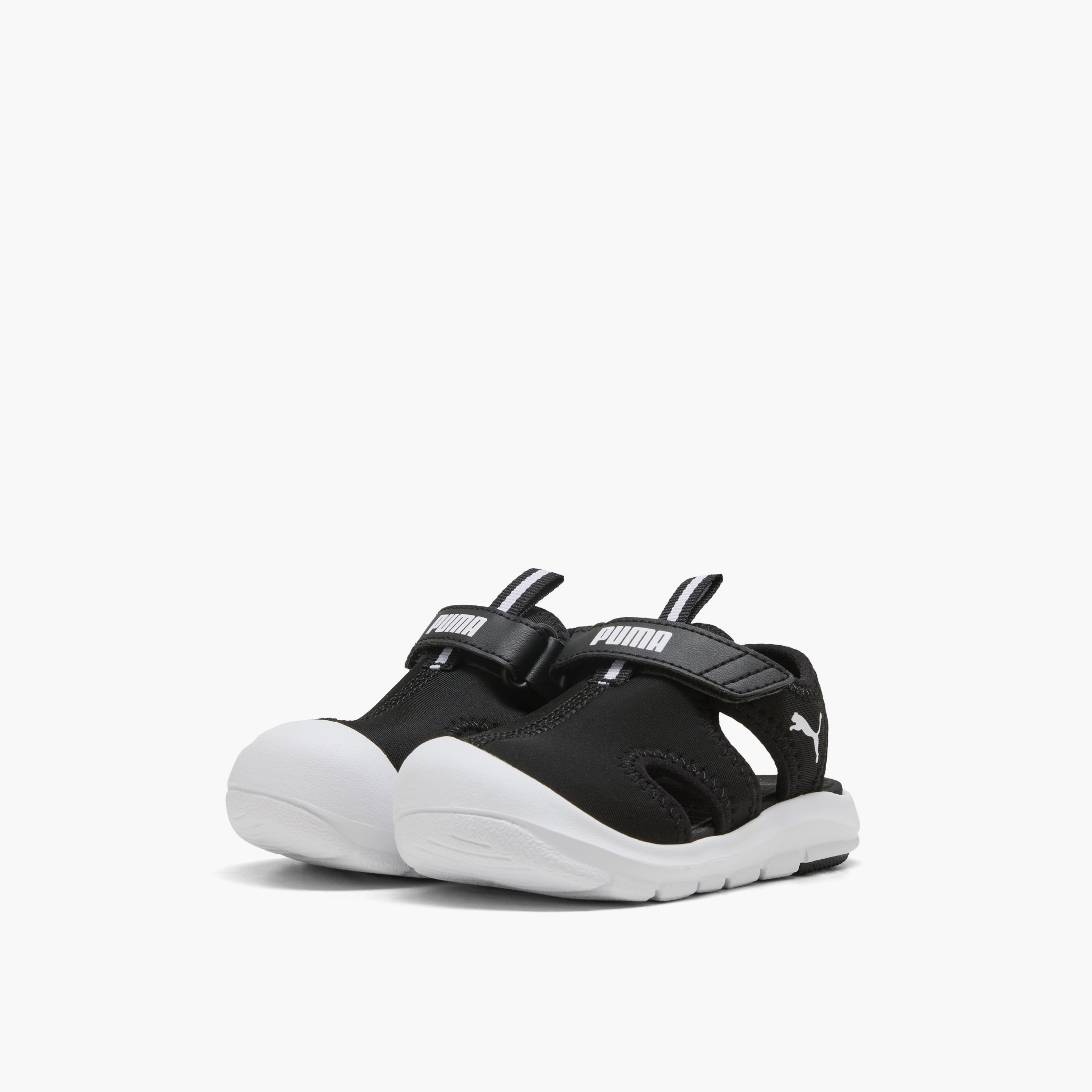 Puma Fun Racer V Sandals with Hook & Loop Closure-baby-boys-shoes-sandals-image-1