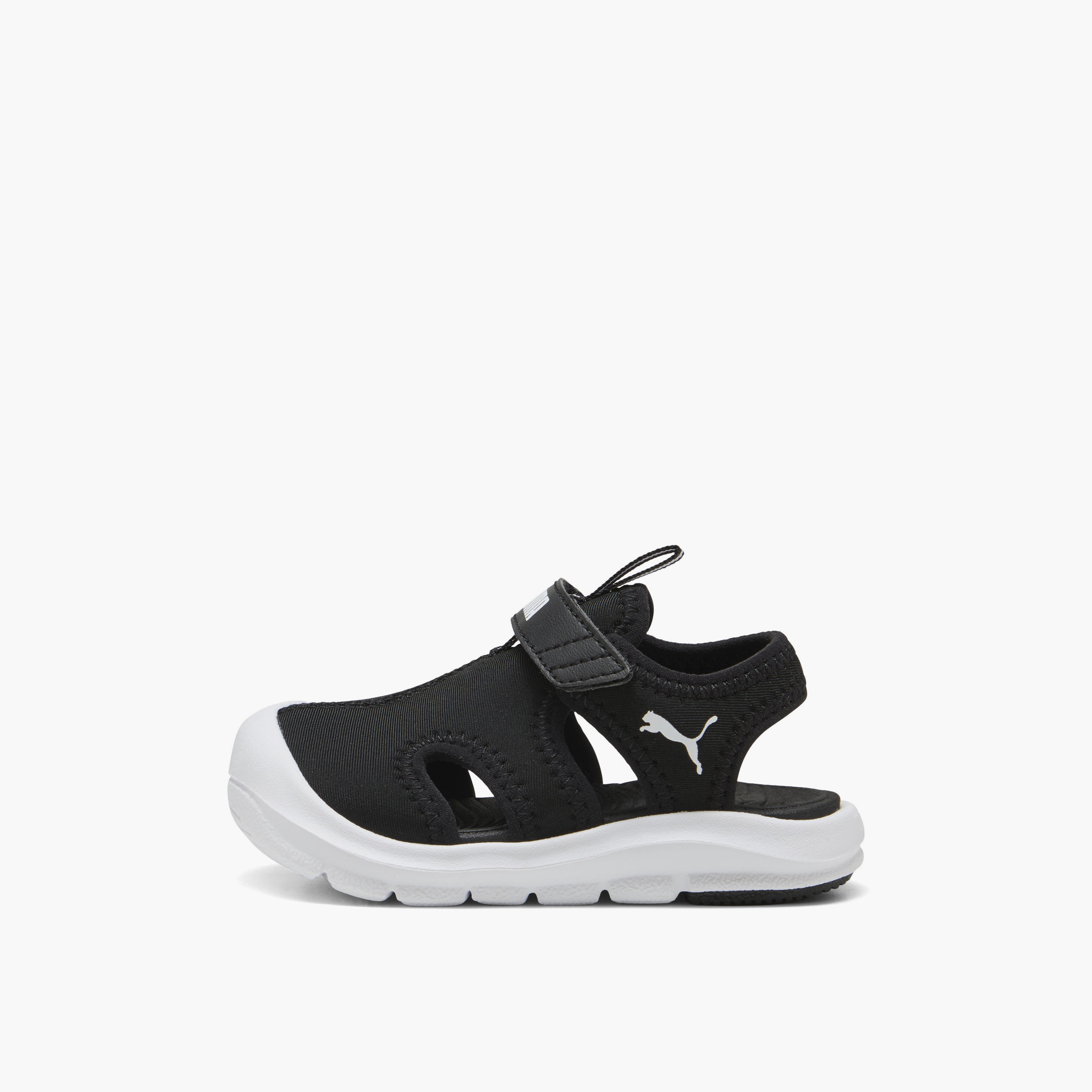 Puma Fun Racer V Sandals with Hook & Loop Closure-baby-boys-shoes-sandals-image-2