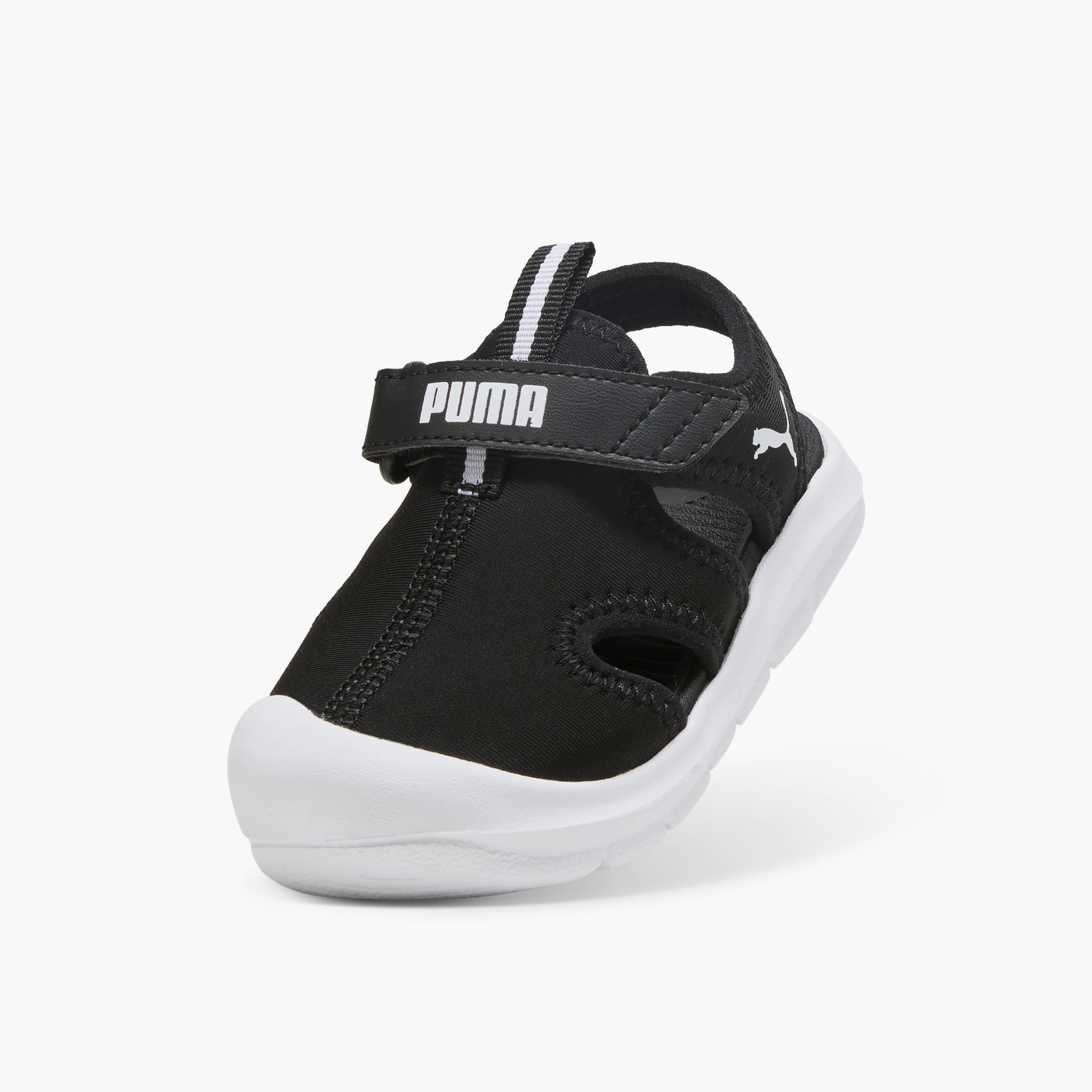 Puma Fun Racer V Sandals with Hook & Loop Closure-baby-boys-shoes-sandals-image-4