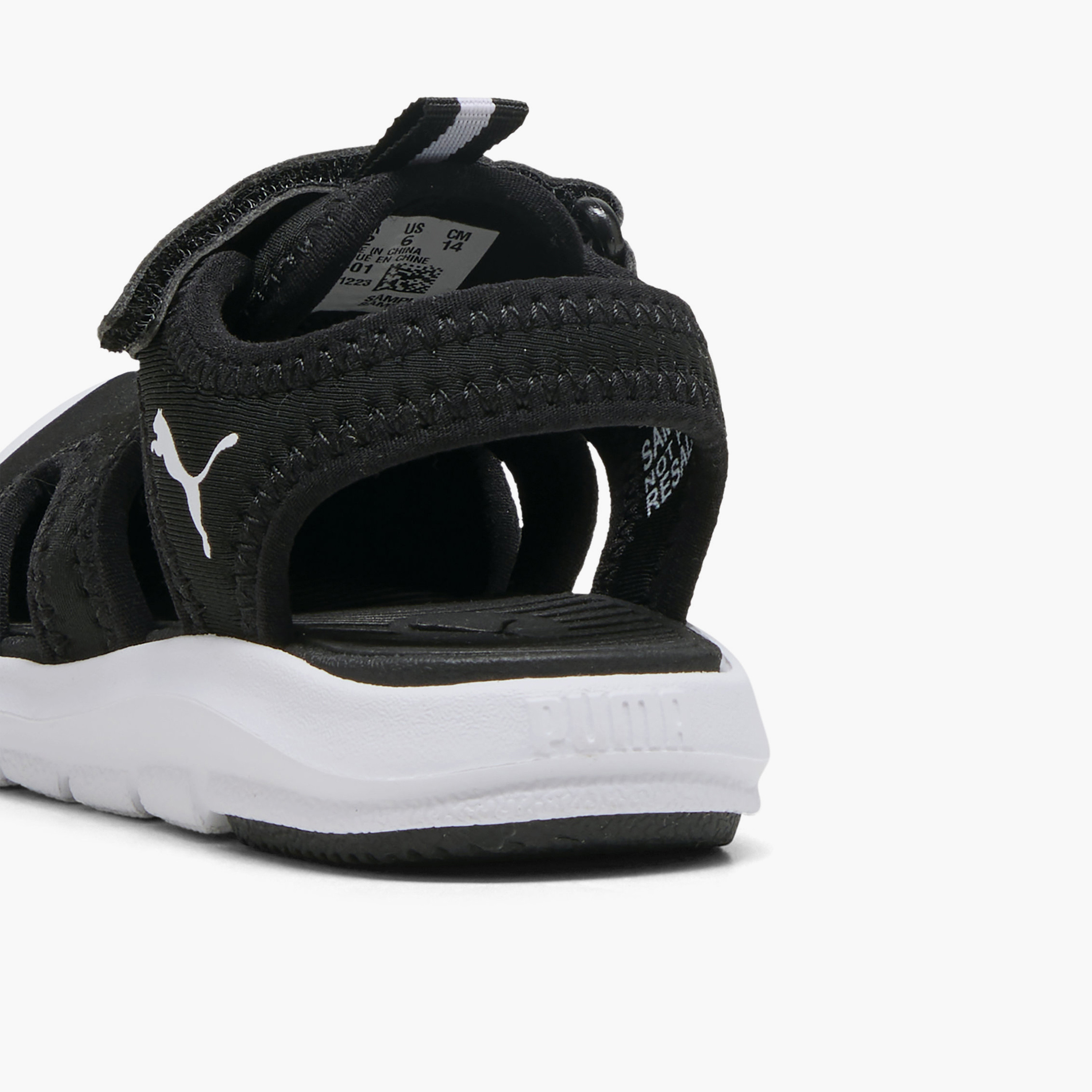 Puma Fun Racer V Sandals with Hook & Loop Closure-baby-boys-shoes-sandals-image-5