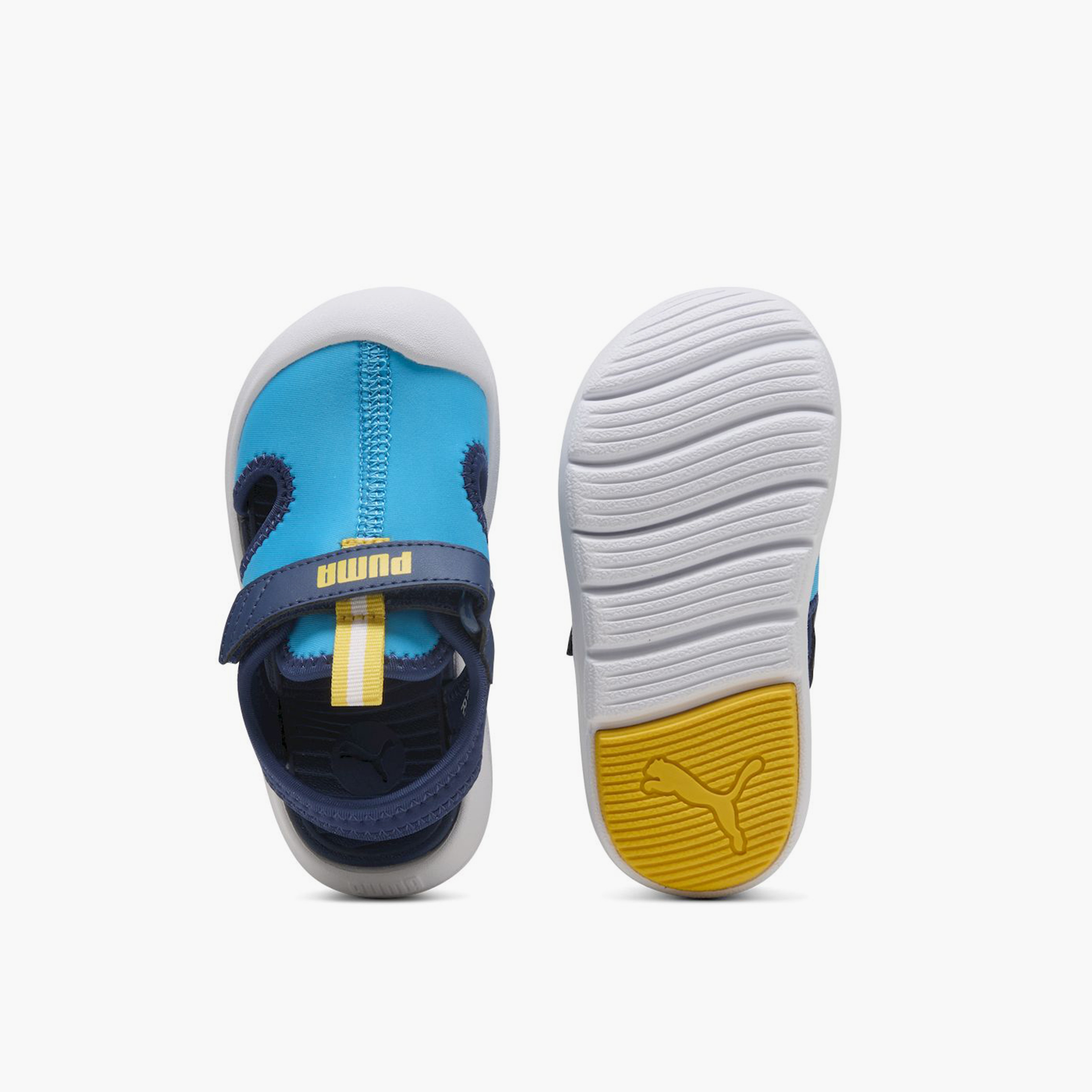 بوما- صندل سباق فن ريسر للأولاد حزام سهل الارتداء  400585 | OE-baby-boys-shoes-sandals-image-4