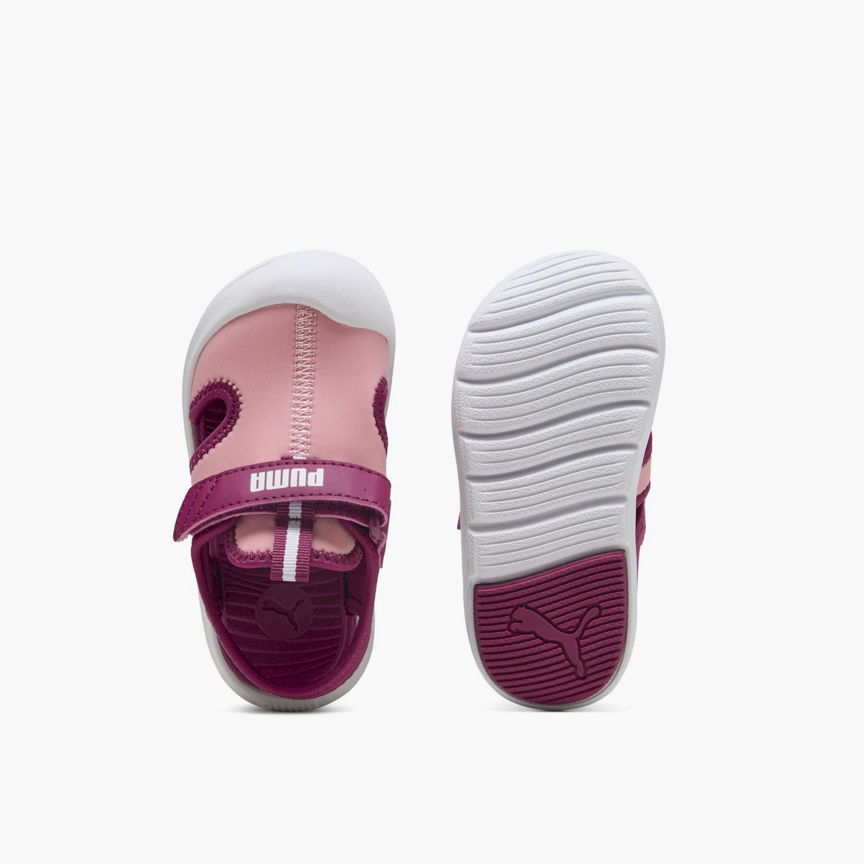Puma Baby Girl Fun Racer Sandal V Slip-On Strap Sandals 400585 | OE-baby-girls-shoes-sandals-image-4