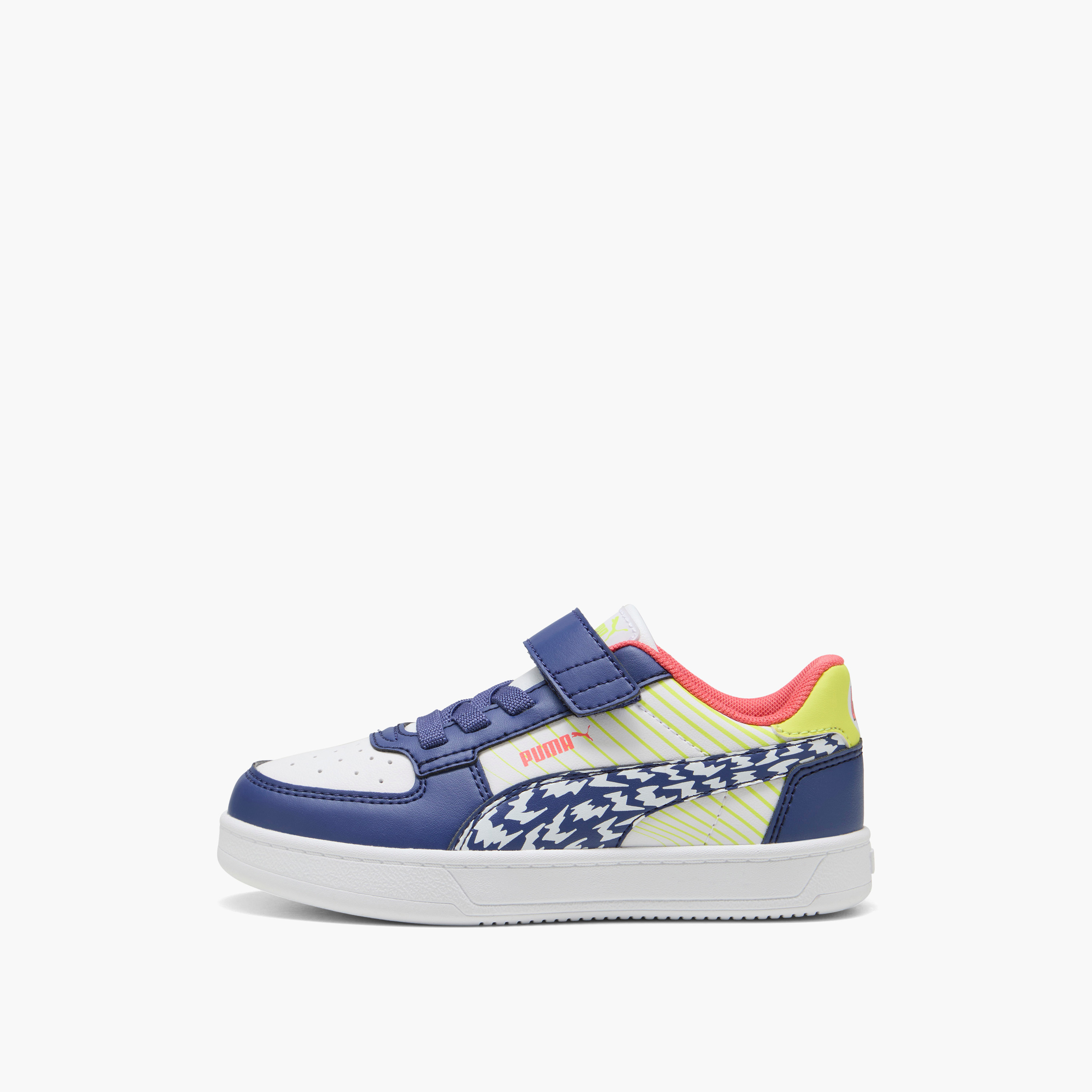 Puma Boys Caven 2.0 Poised 2 Race Ac Hook & Loop Ankle Sneakers Lightweight Shoes-sports-boys-shoes-image-2