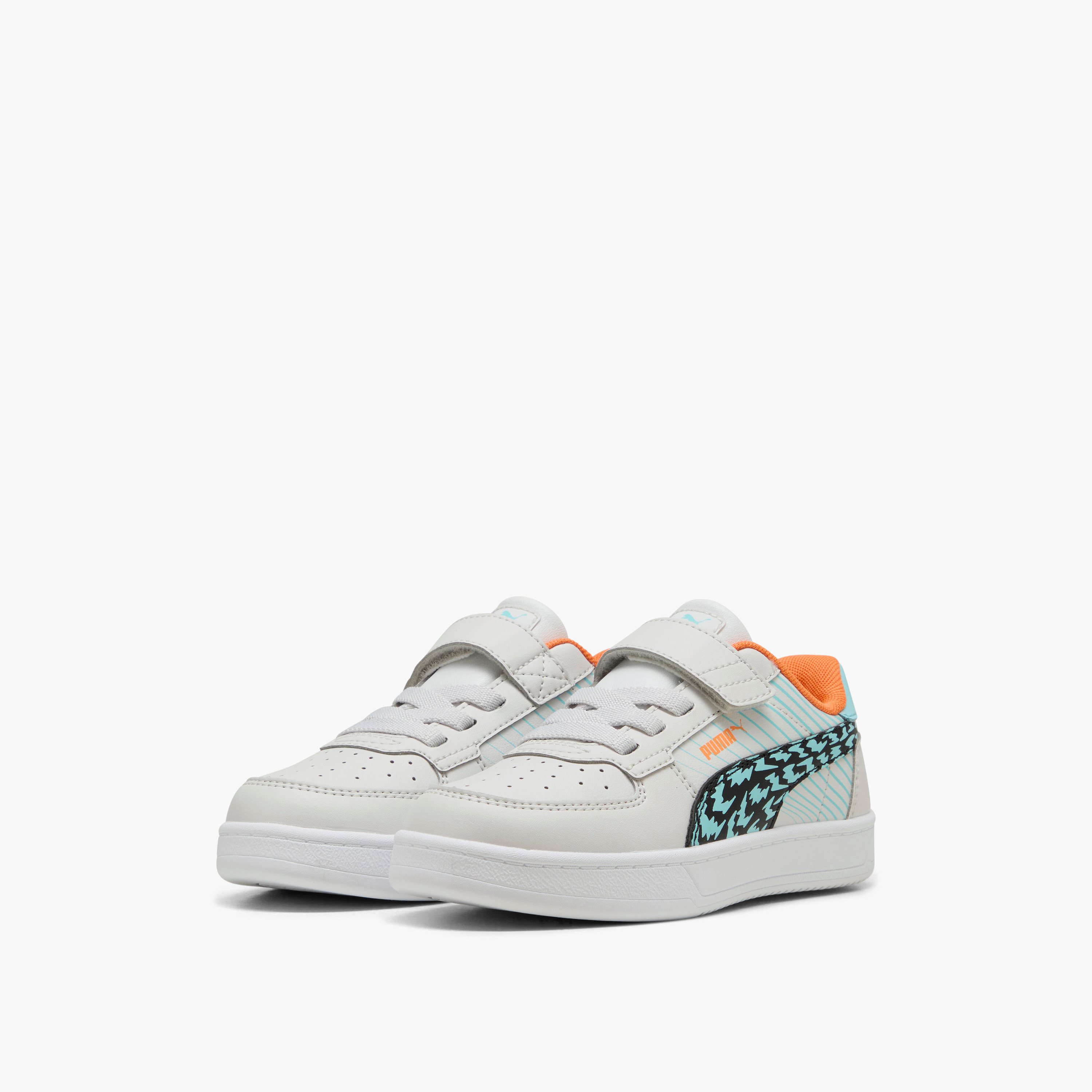 Puma Girls' CAVEN 2.0 POISED 2 RACE AC PS Sneakers with Hook and Loop Closure - 40059702-girls-shoes-sneakers-image-1