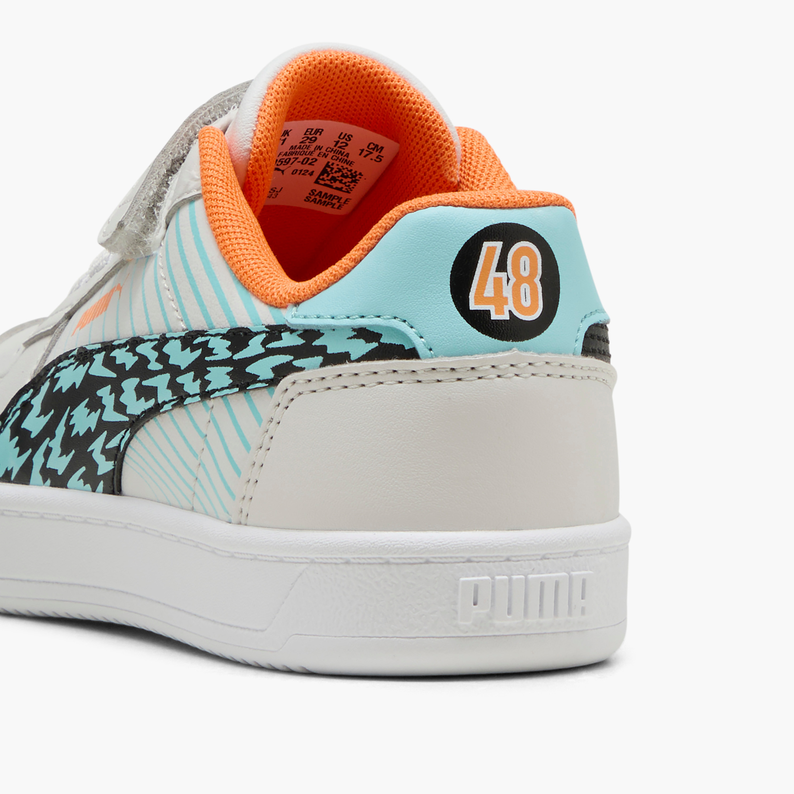 Puma Girls' CAVEN 2.0 POISED 2 RACE AC PS Sneakers with Hook and Loop Closure - 40059702-girls-shoes-sneakers-image-3