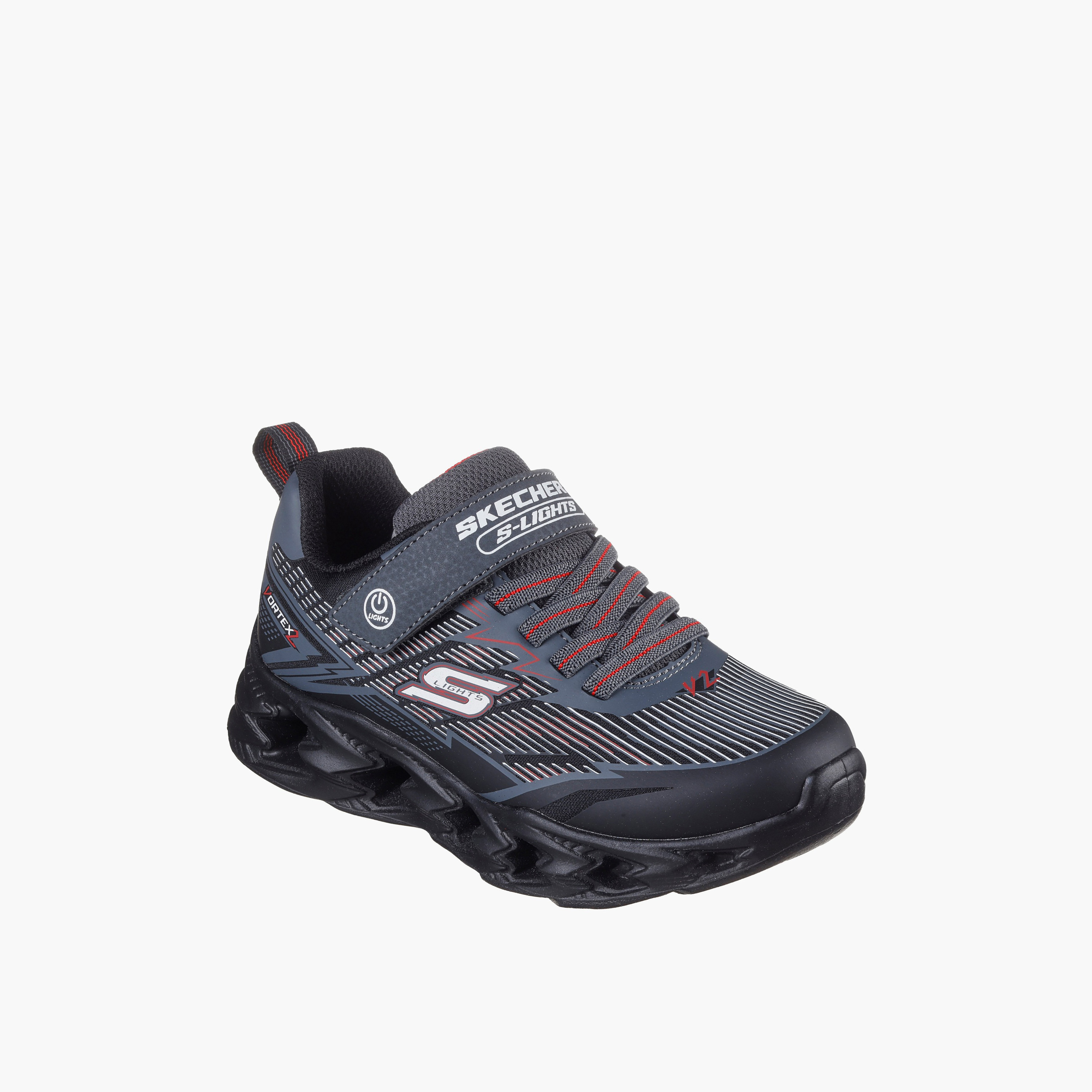 Skechers Boys Hook & Loop Light-Up Sports Shoes-sports-boys-shoes-image-1