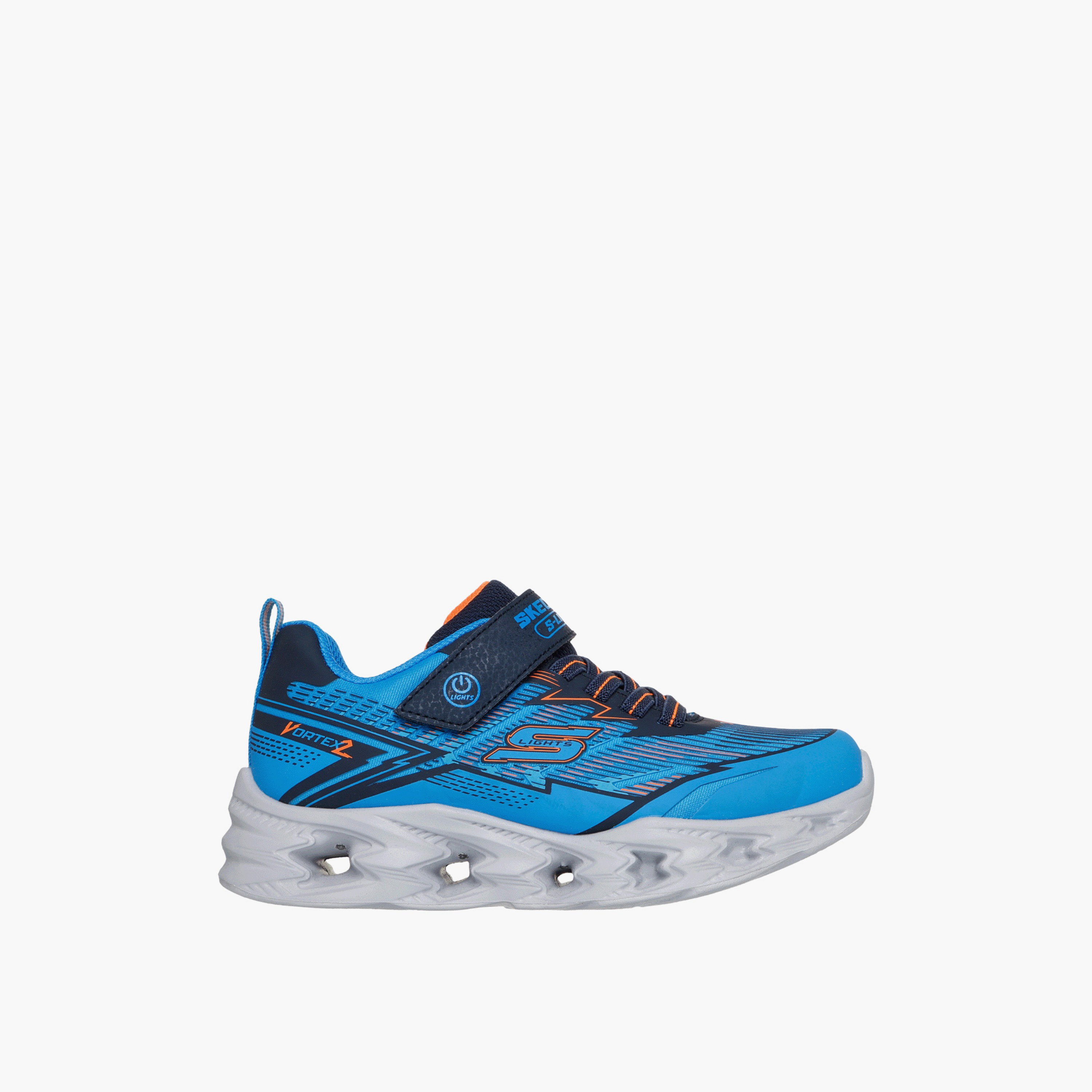 Skechers Boys Hook & Loop Light-Up Sports Shoes-sports-boys-shoes-image-3