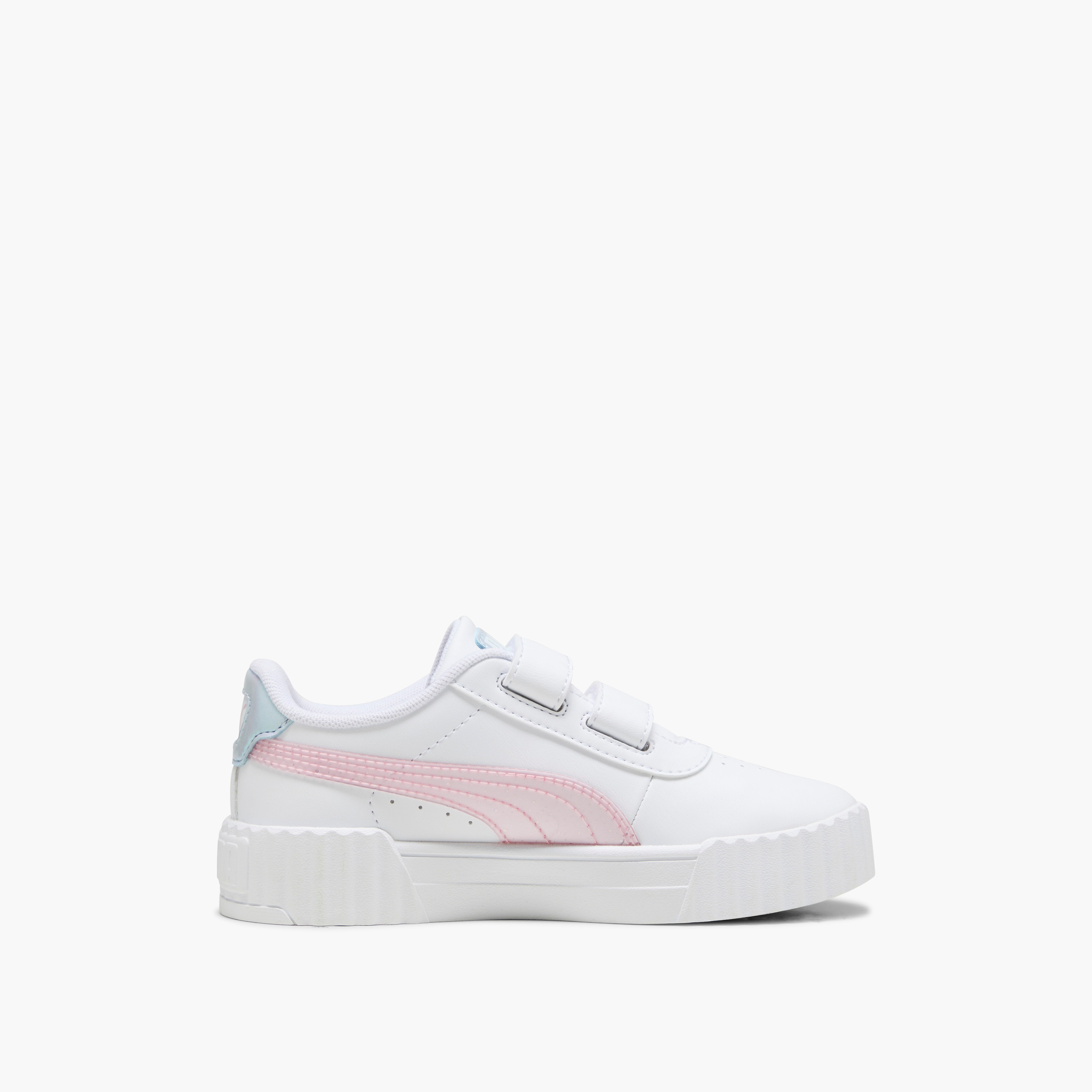 Puma Girls Carina 3.0 Blurry Dreams Hook & Loop Ankle Shoes-girls-shoes-sports-image-5