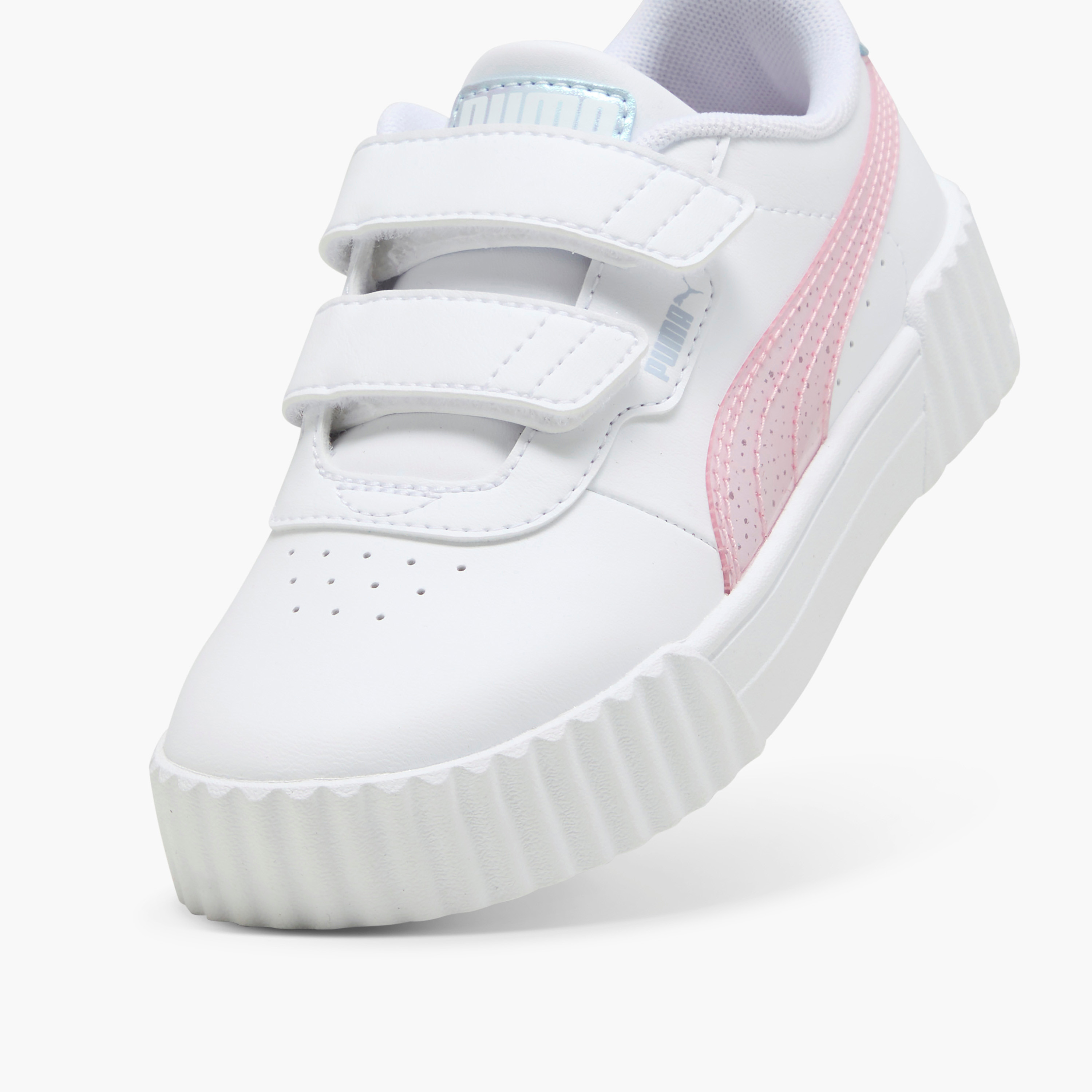 Puma Girls Carina 3.0 Blurry Dreams Hook & Loop Ankle Shoes-girls-shoes-sports-image-6