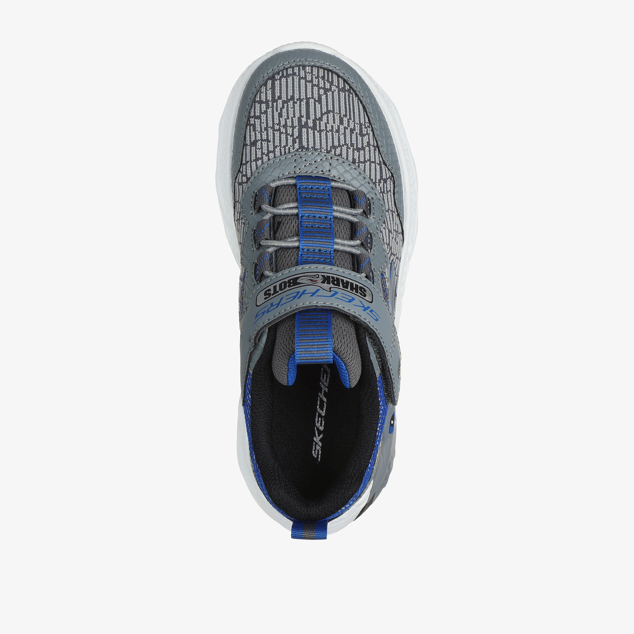 Skechers Boys' CREATURE LIGHTS Light-Up Sports Shoes with Hook and Loop Closure - 400617L-CCBL-sports-boys-shoes-image-2