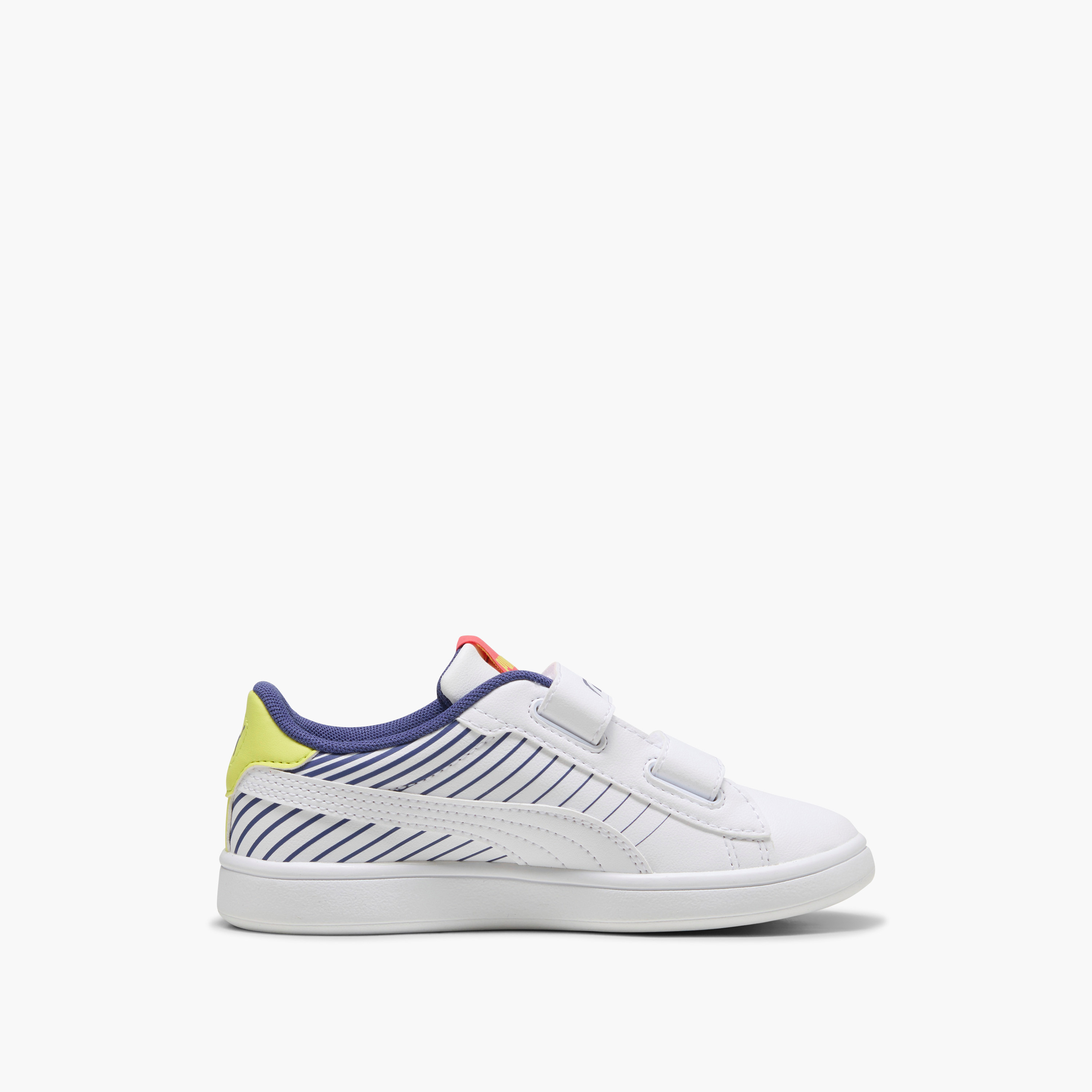 Puma Kids' SMASH 3.0 POISED 2 RACE V PS Sneakers with Hook and Loop Closure - 40065701-boys-shoes-sneakers-image-5